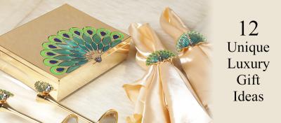 12 Unique Luxury Gift Ideas To Send Along With Your Wedding Invitation.