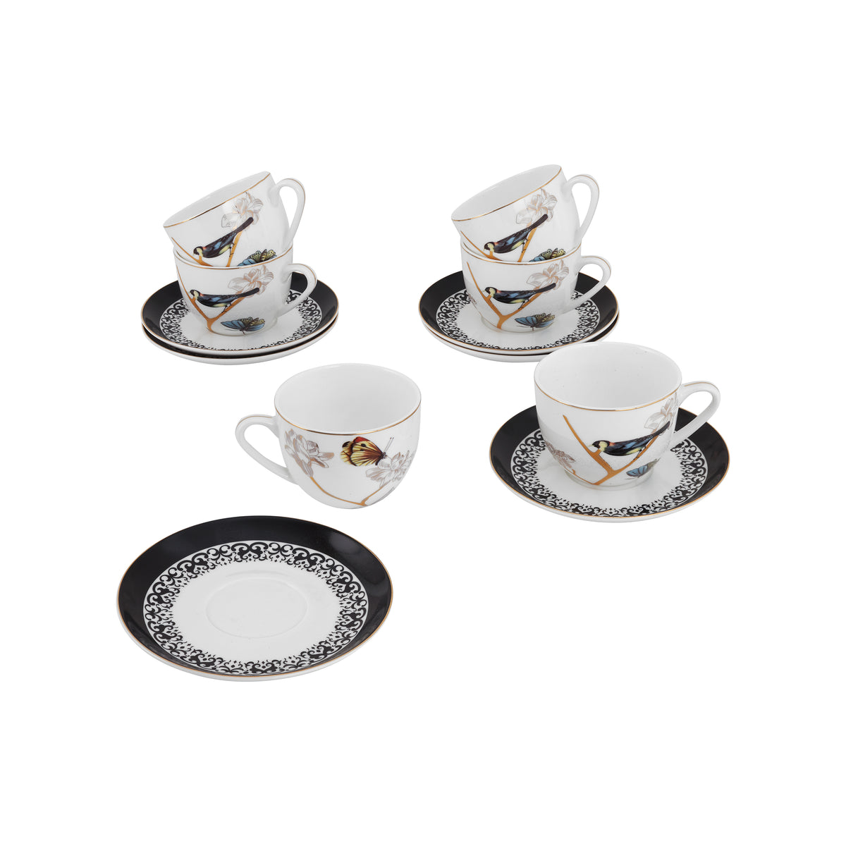 Nature Symphony 12pcs Tea Set