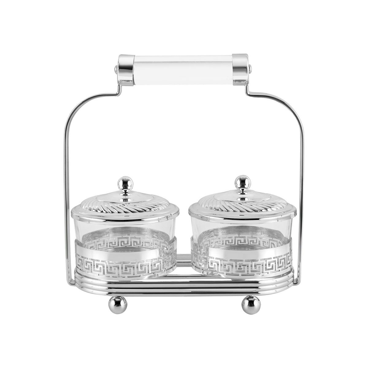 Set of 2 Regal Nut Treasure