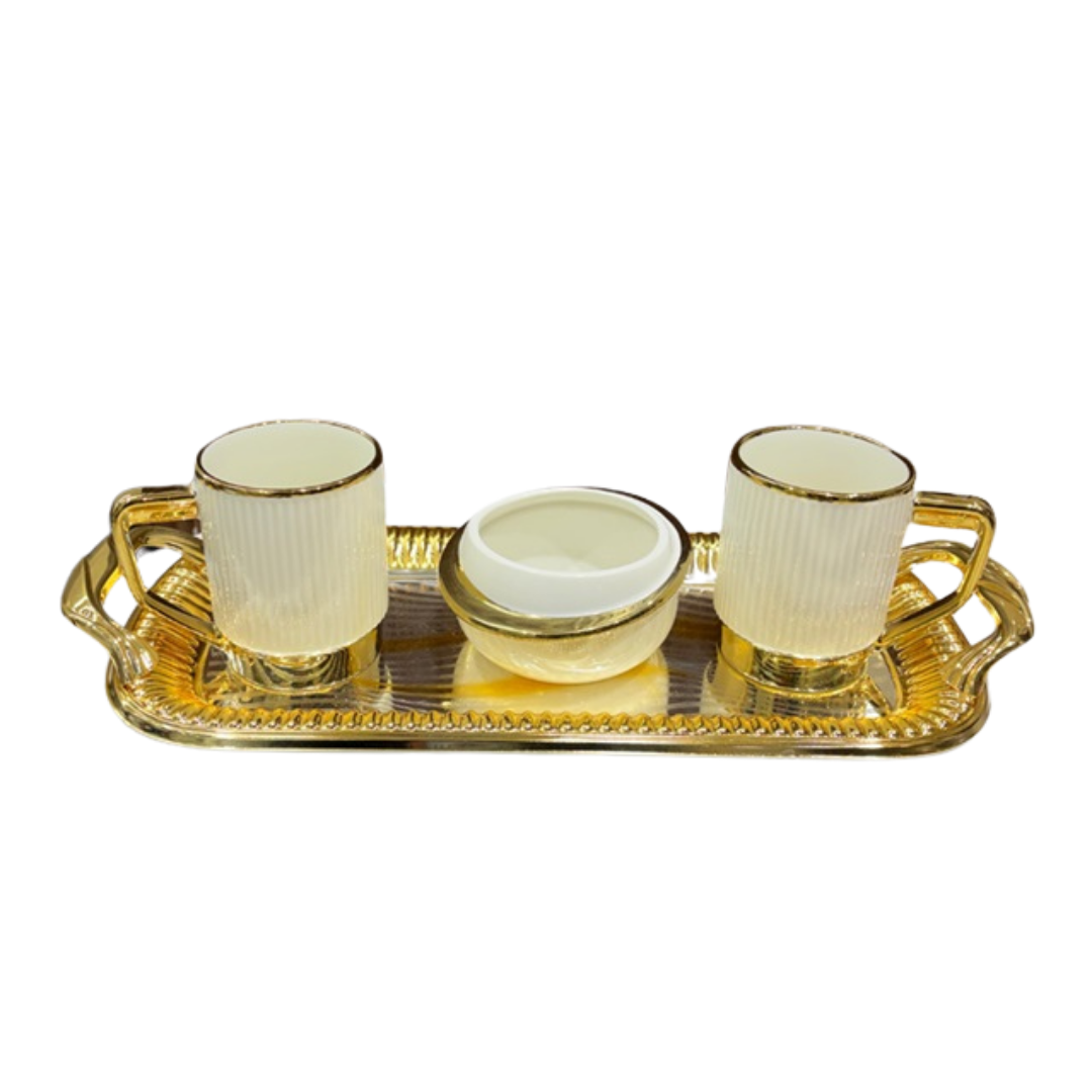 Set Of 2 Vintage Mug With Bowl