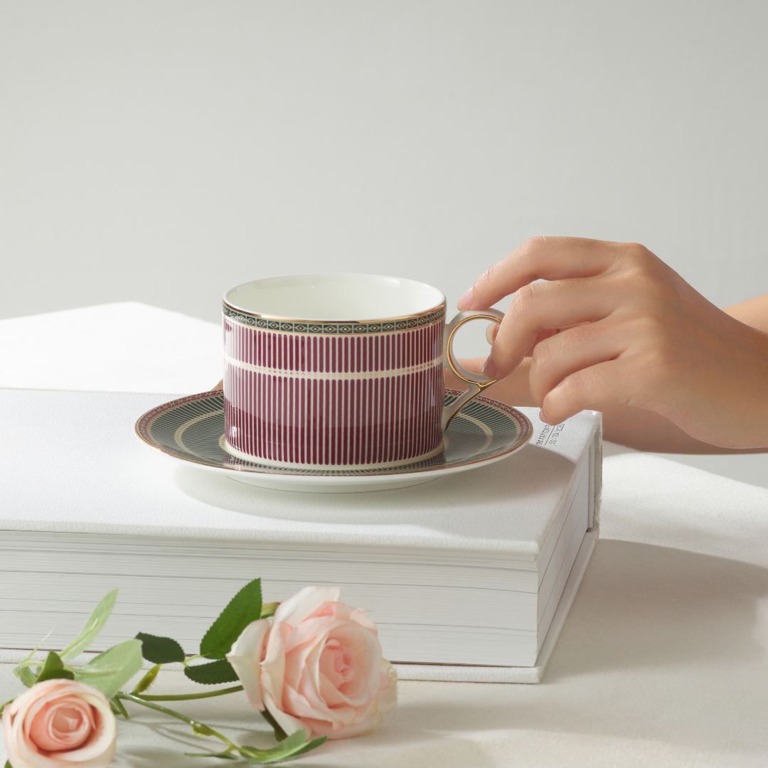 Regalia Stripes 12pcs Tea Set