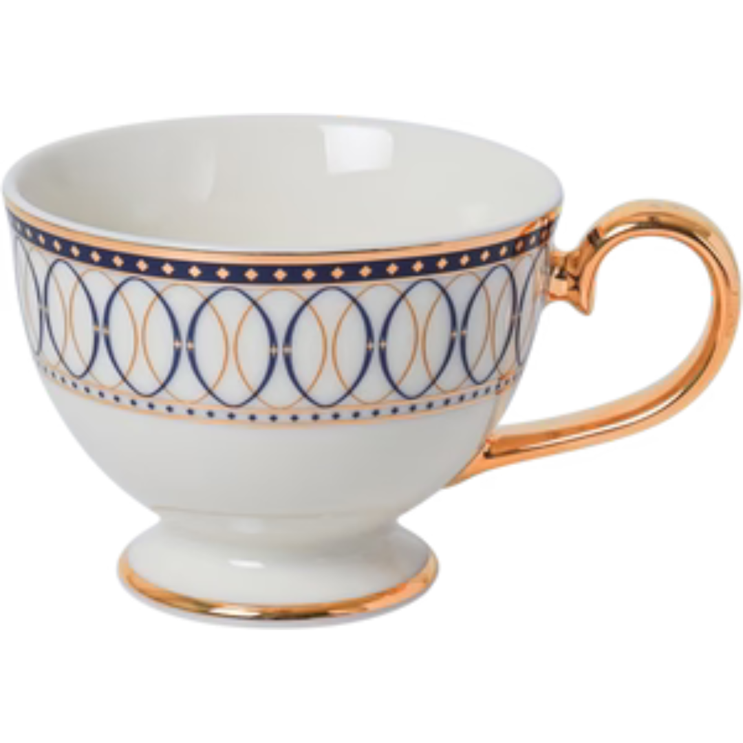ROYAL VICTIORION PORCELAIN (6 Cup and 6 Sauser )