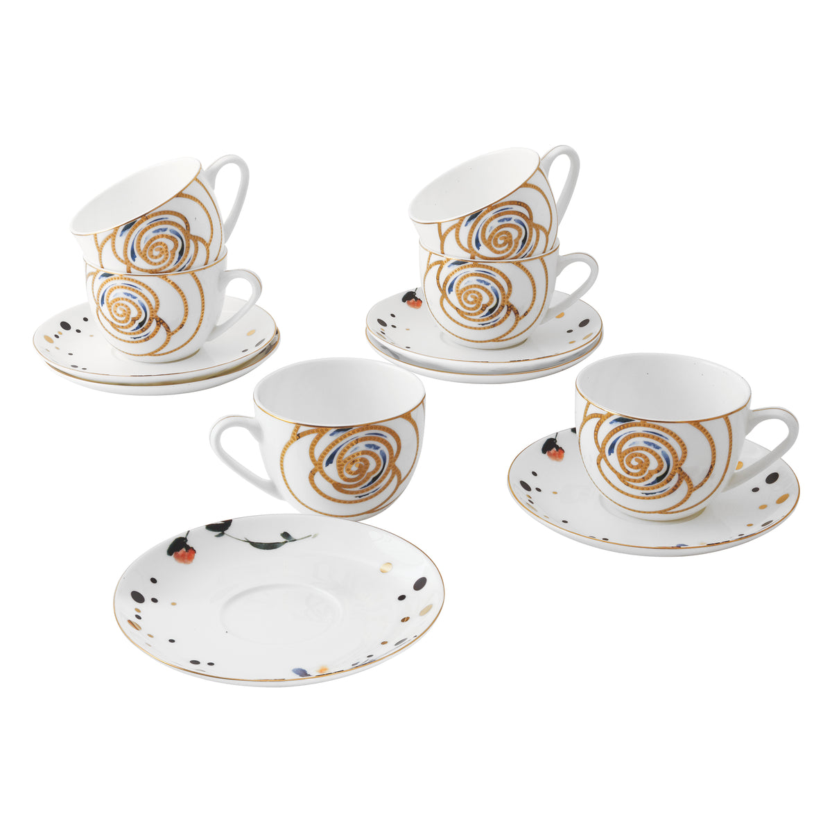 Celestial Swirl 12pcs Tea Set