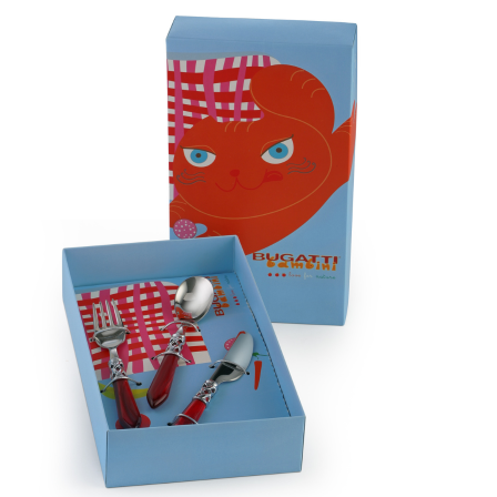 Bugatti Bambini Kids Cutlery Set – 3 Pieces