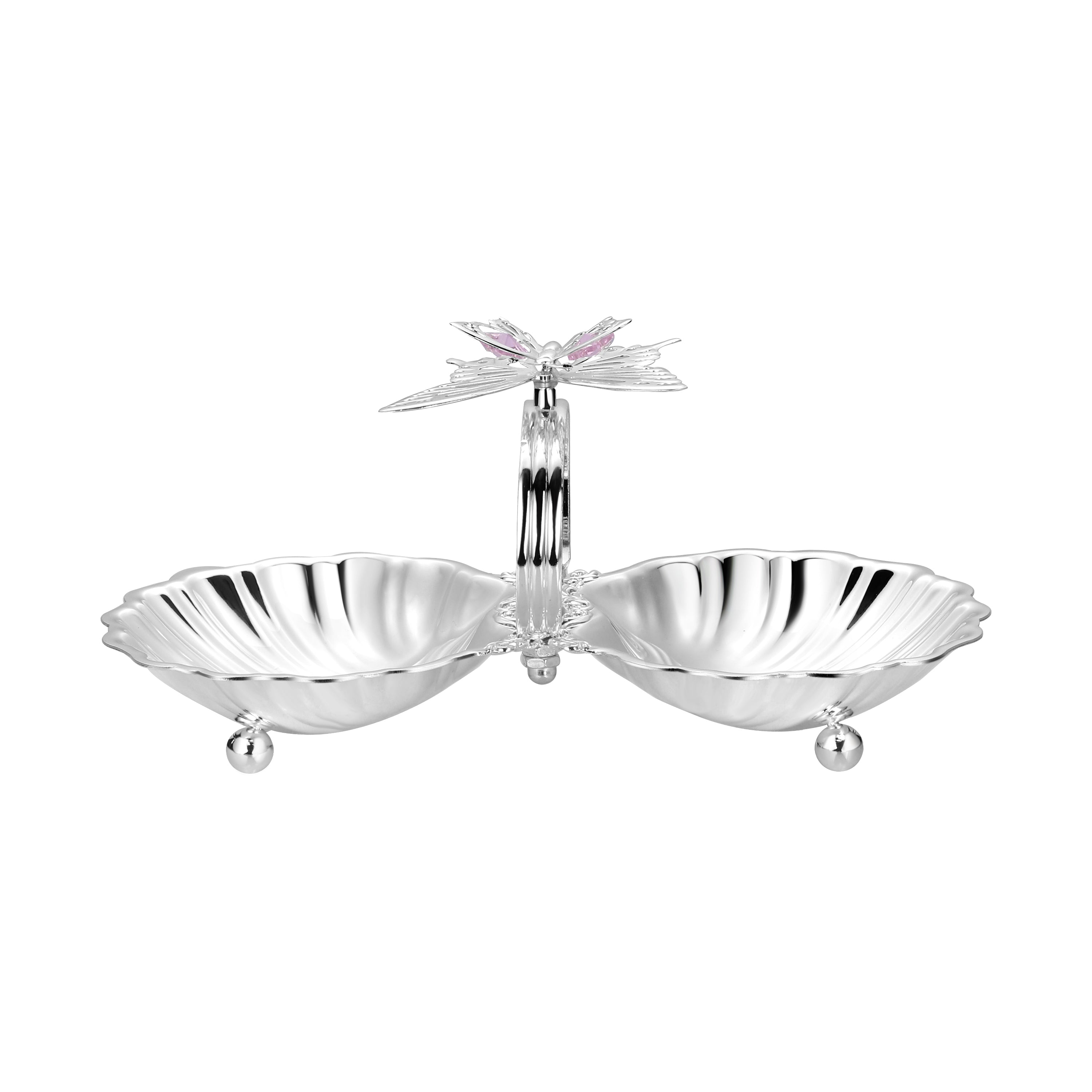 Butterfly with 2 Serving Pink