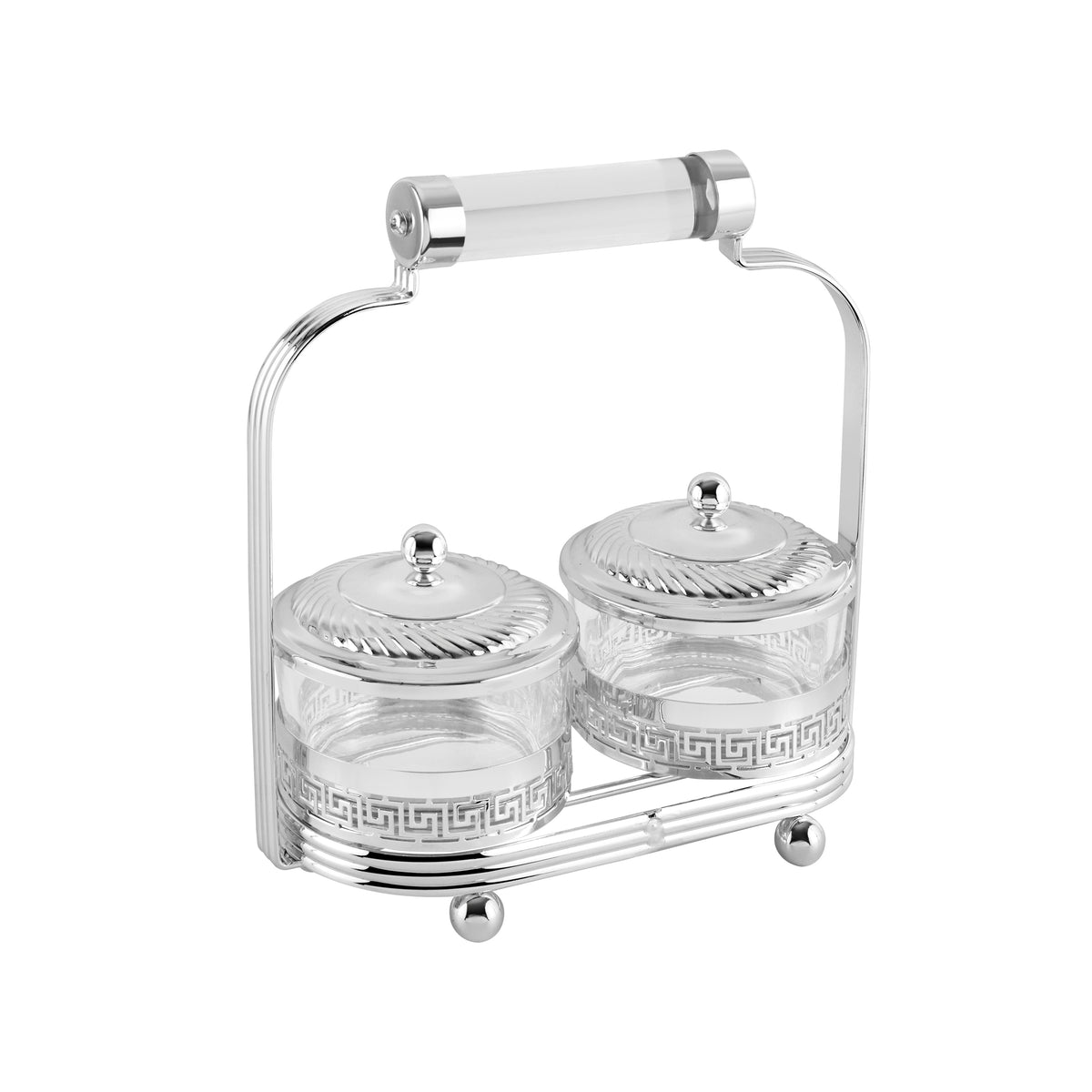 Set of 2 Regal Nut Treasure