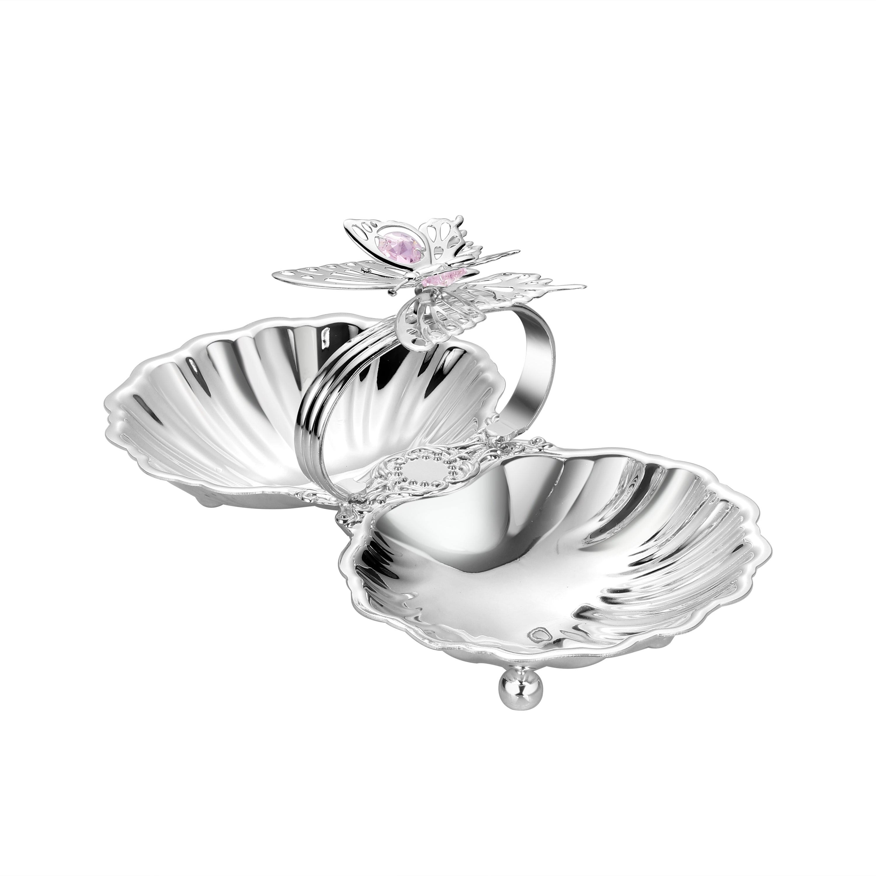 Butterfly with 2 Serving Pink