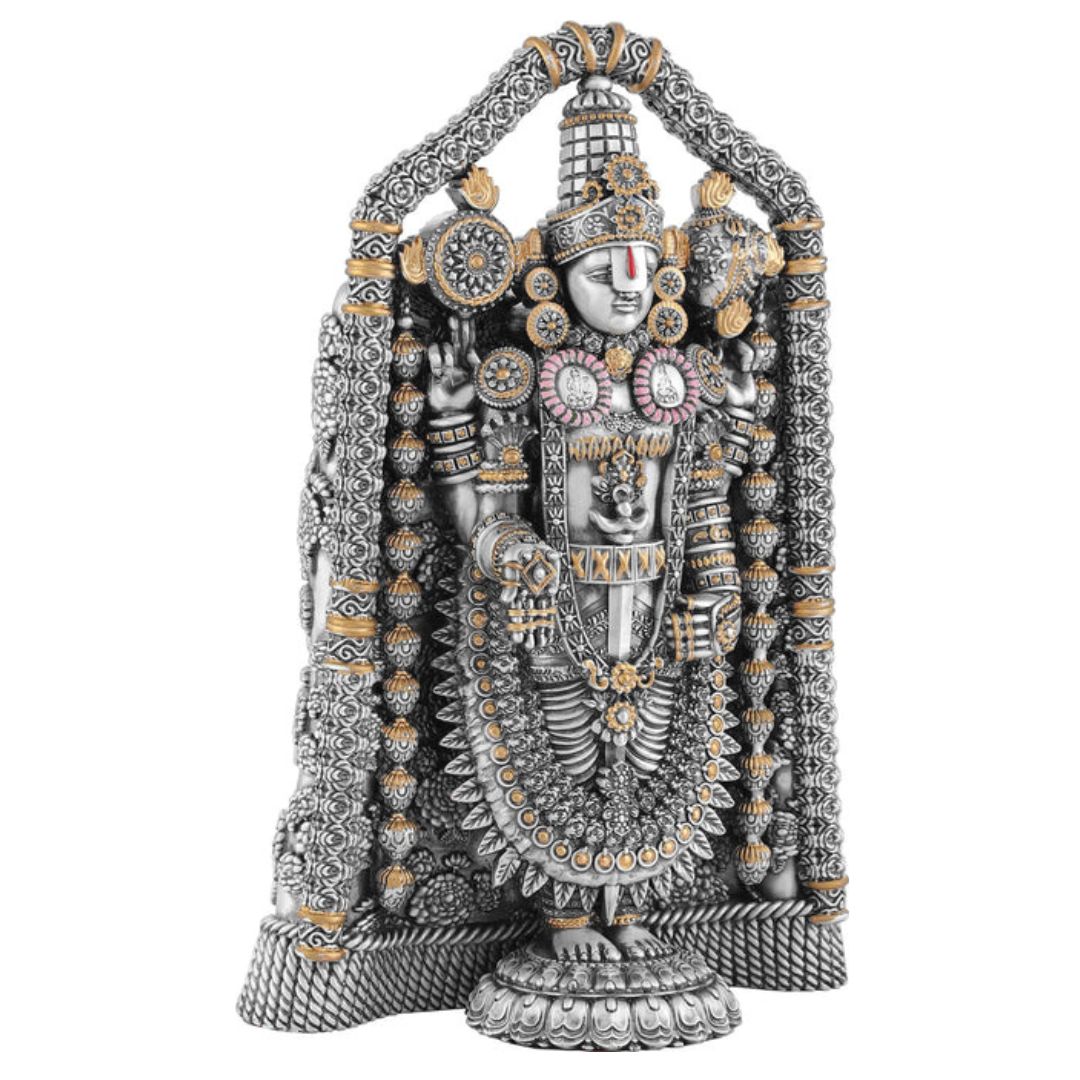 Shree Balaji Ornamented Idol