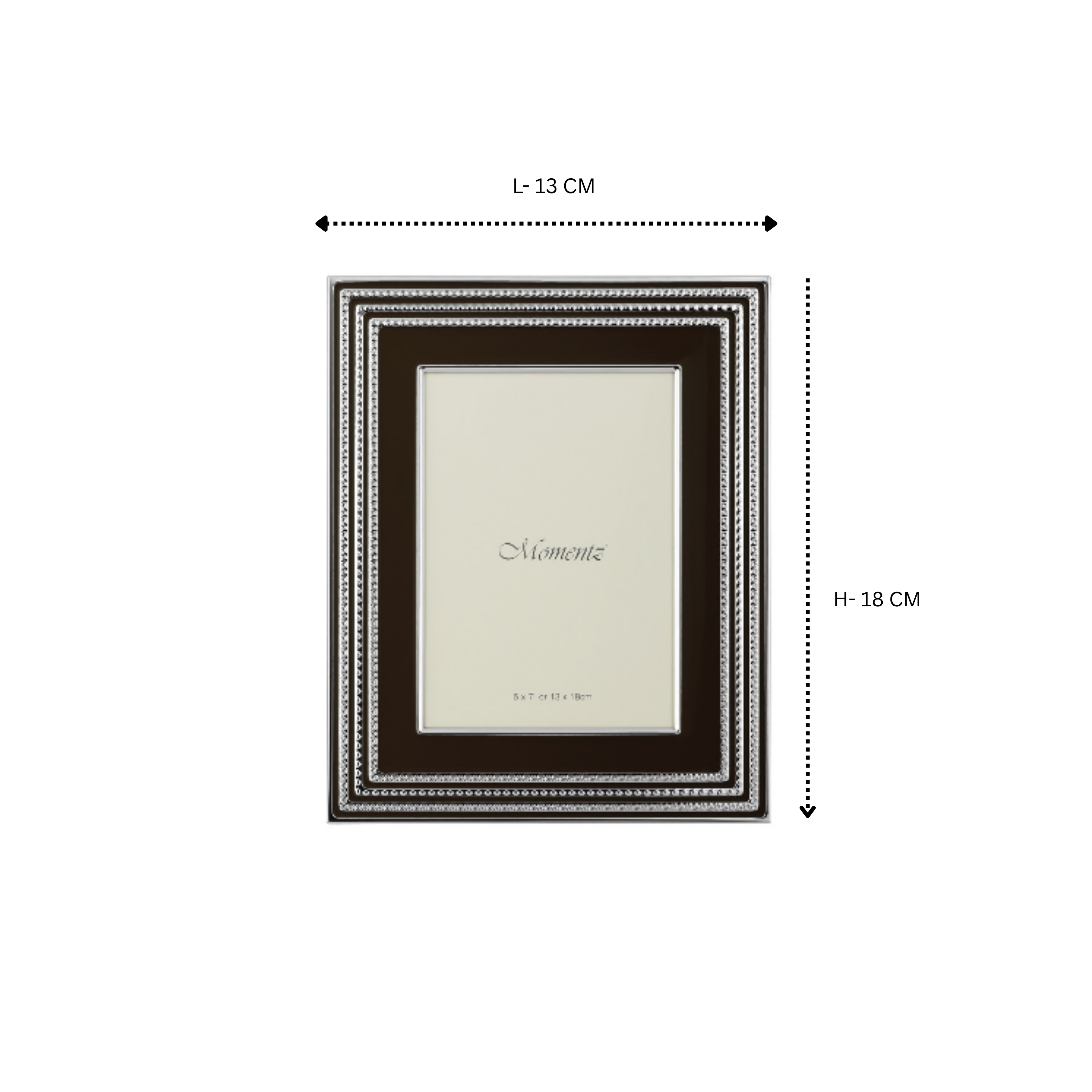 Luxury Photoframe Chocolate Brown 5*7 inches