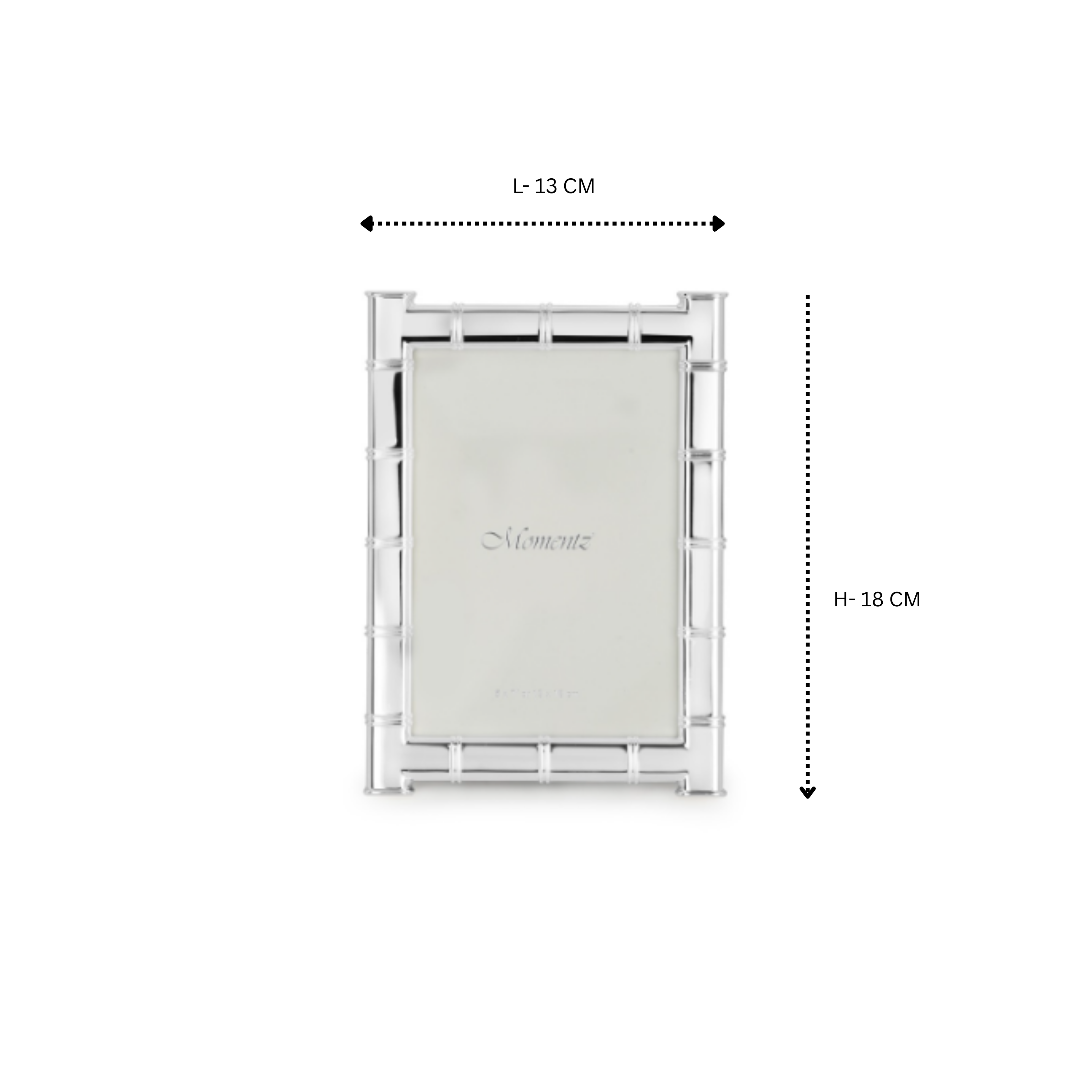 H-Design Silver Photo Frame Medium 5*7
