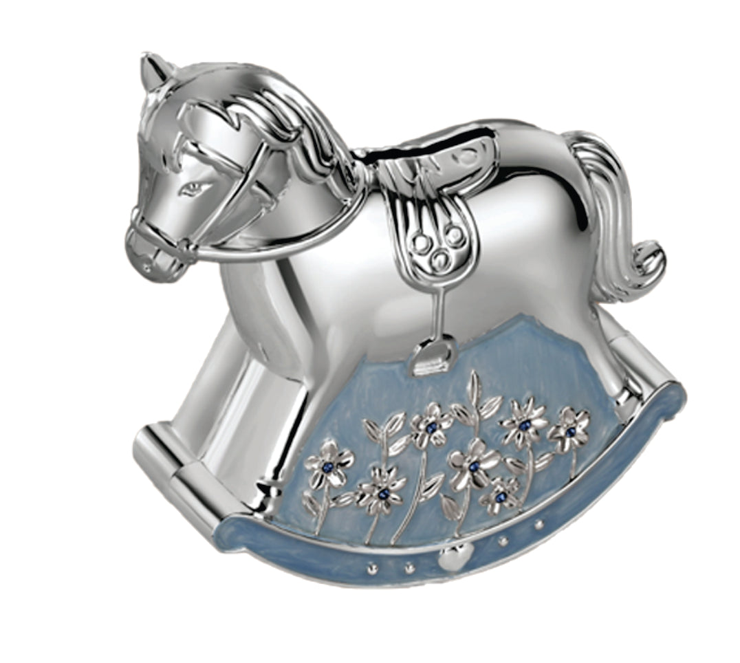 Horse Money Bank Blue