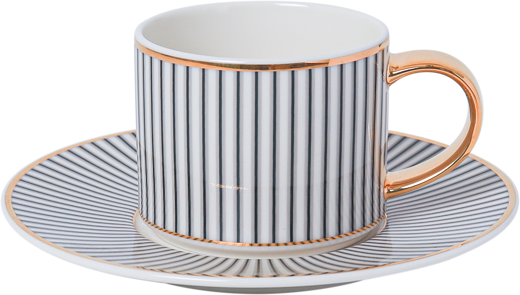 ROYAL AURA PORCELAIN (6 Cup and 6 Sauser 1 Creamer 1 Kettle with Lid 1 Sugar bowl with Lid)
