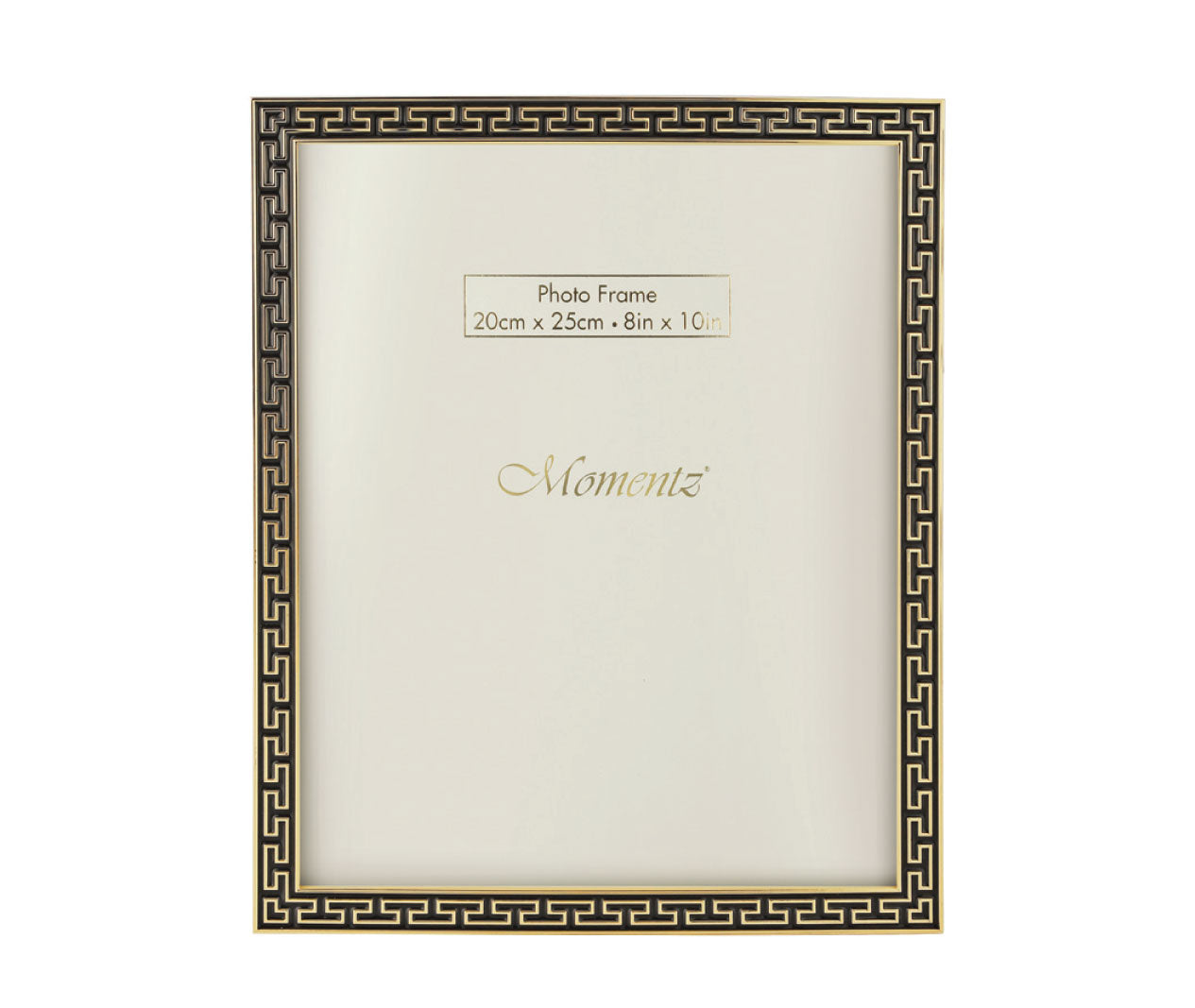Set of 2 Champagne Flutes with Large Art Deco Style Photo Frame