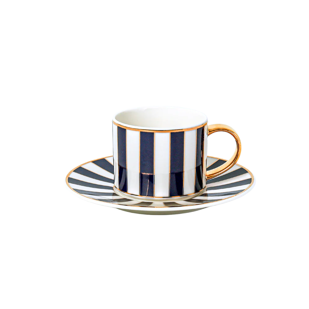 Royal Blue Signature Porcelain 12 pcs Espresso Set