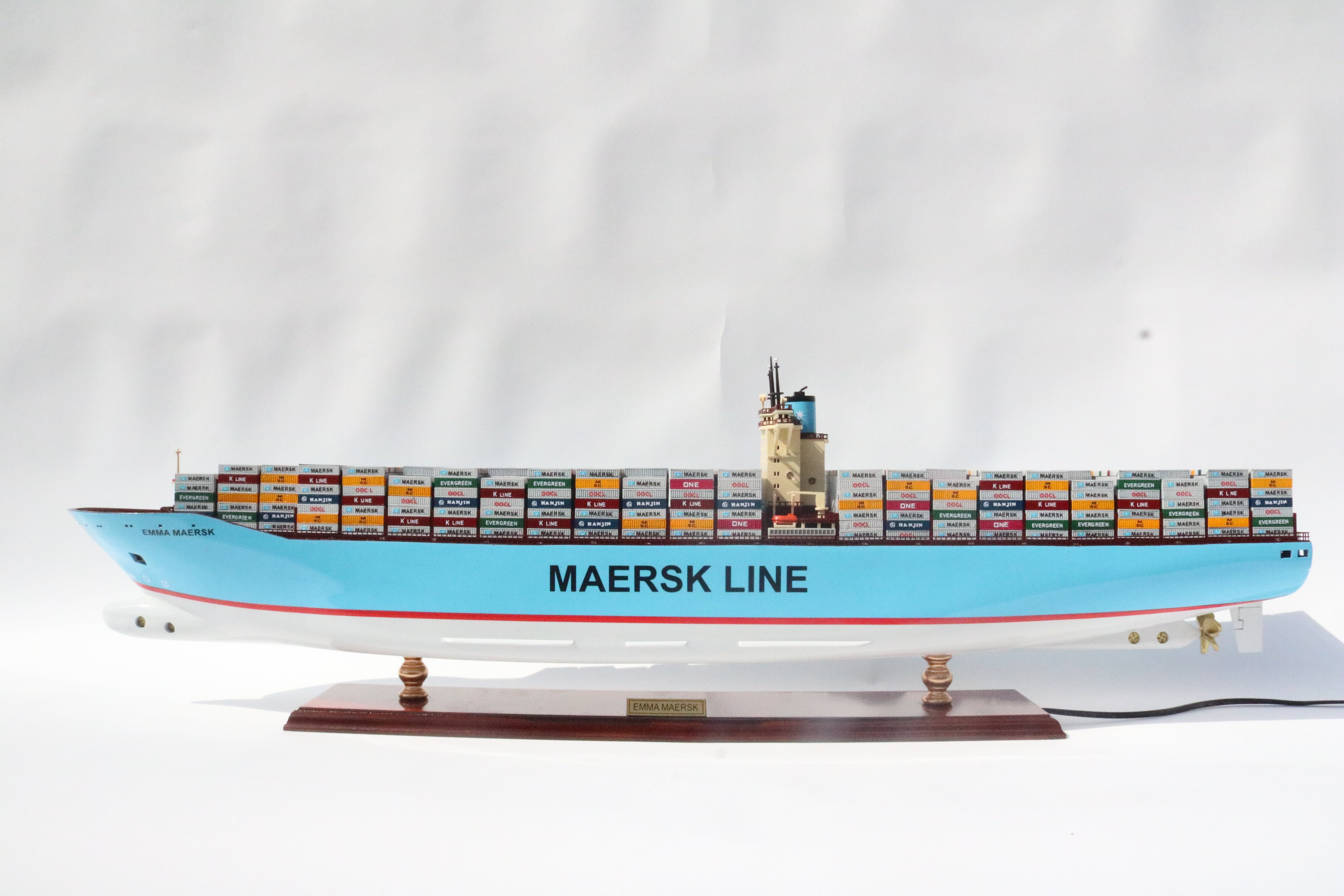 EMMA MAERSK with Lights