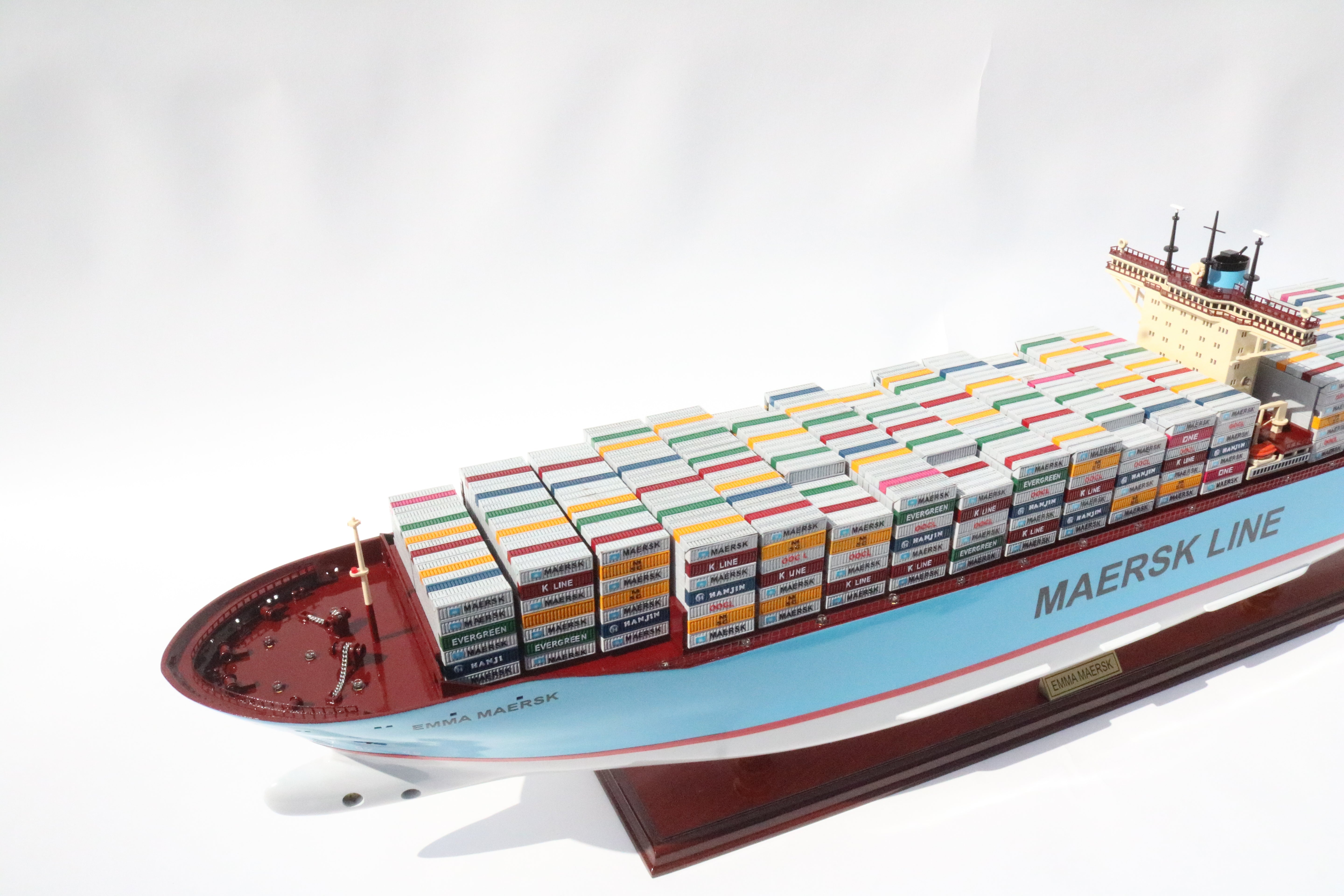 EMMA MAERSK with Lights