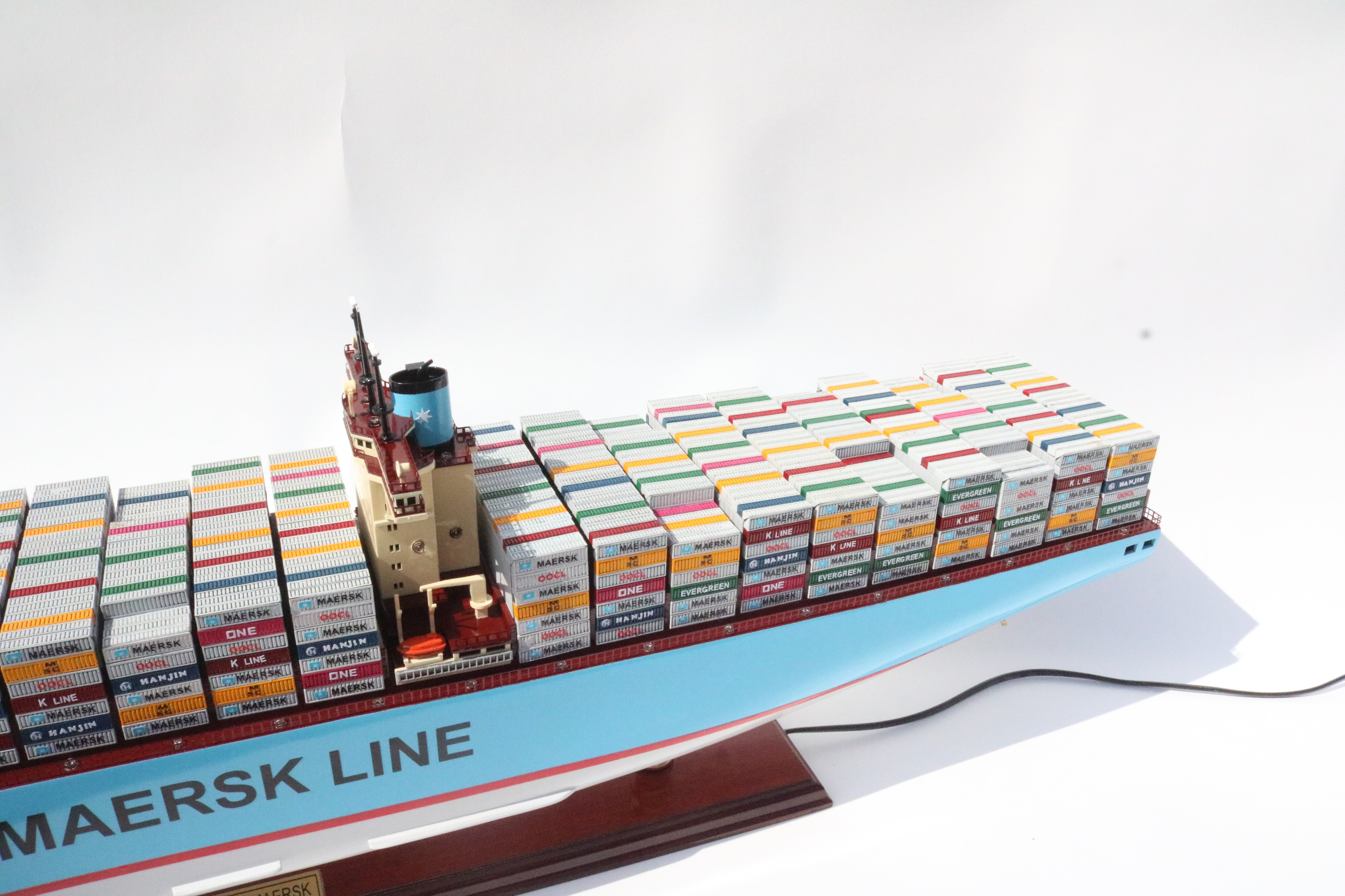 EMMA MAERSK with Lights