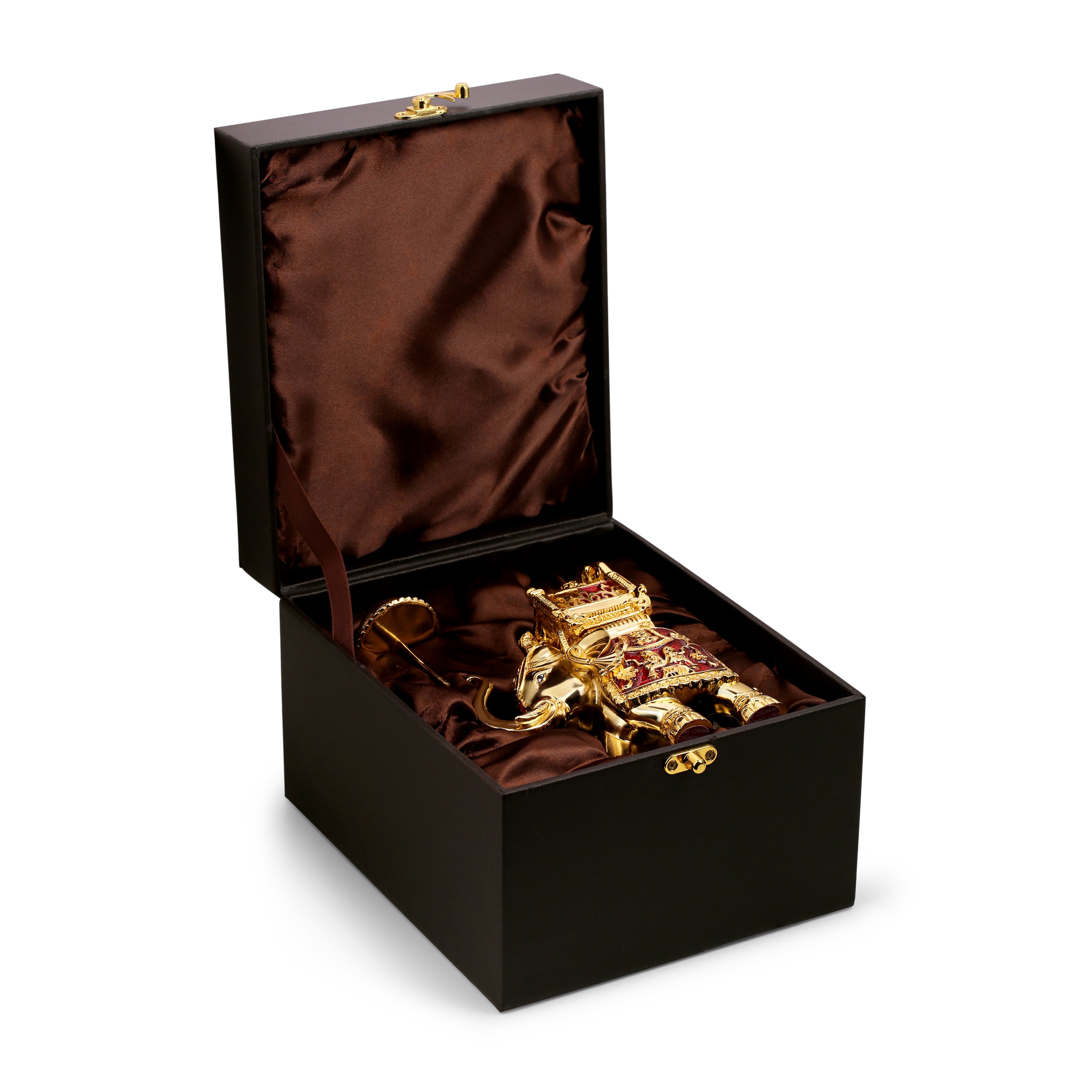 Baraat Elephant Red Gold