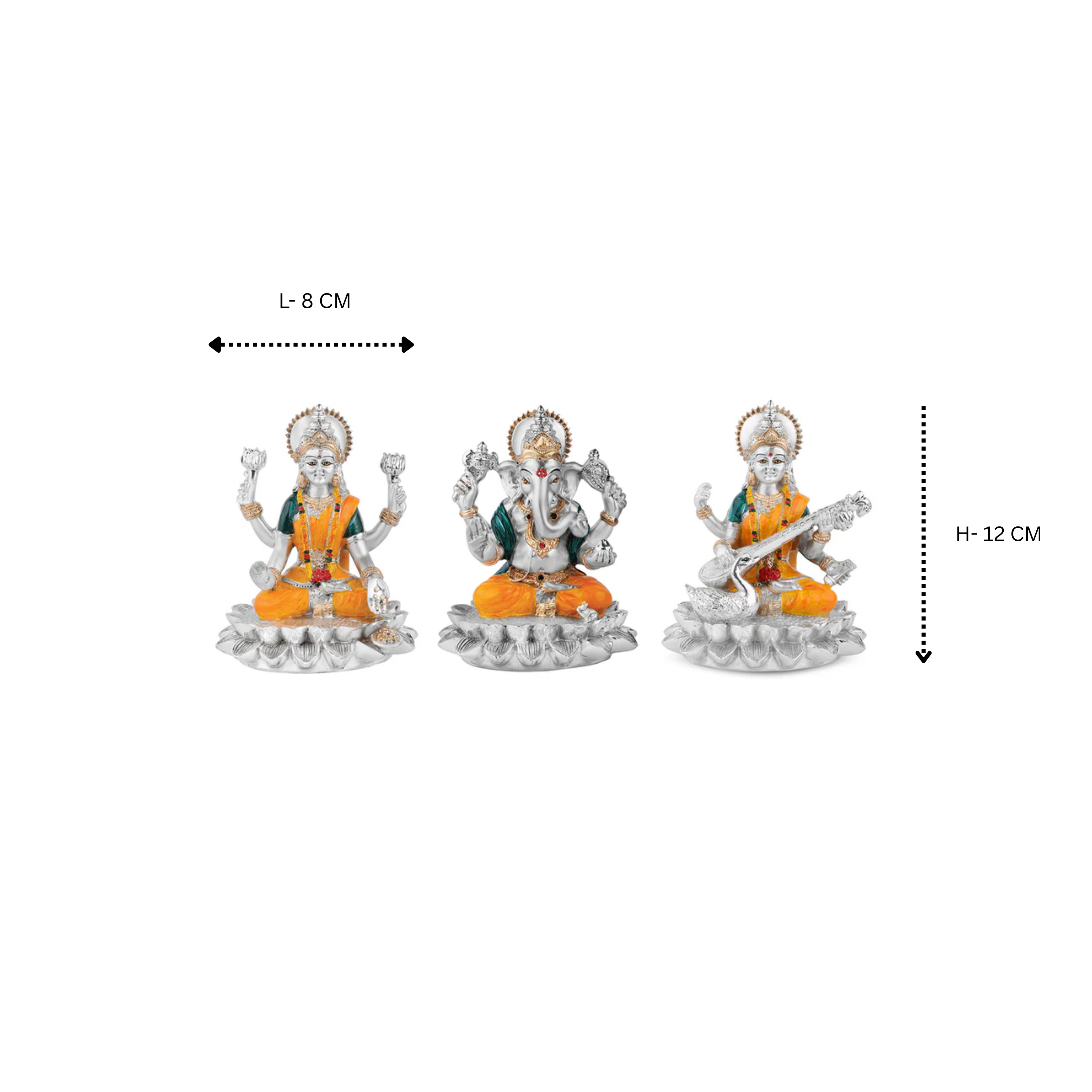 Lakshmi Ganesh Ji & Saraswati Ji