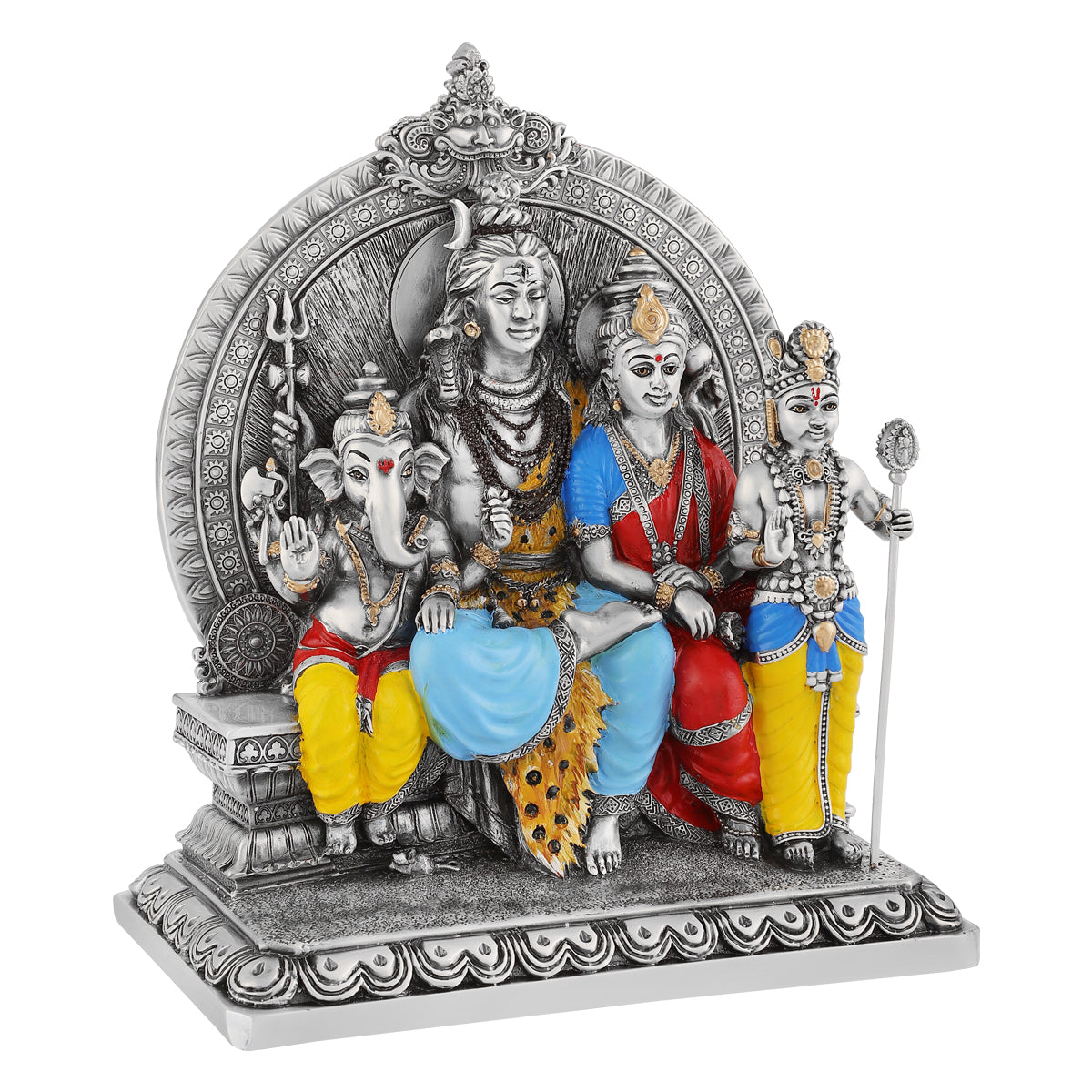 Voix casa Shiv Parivar Colored