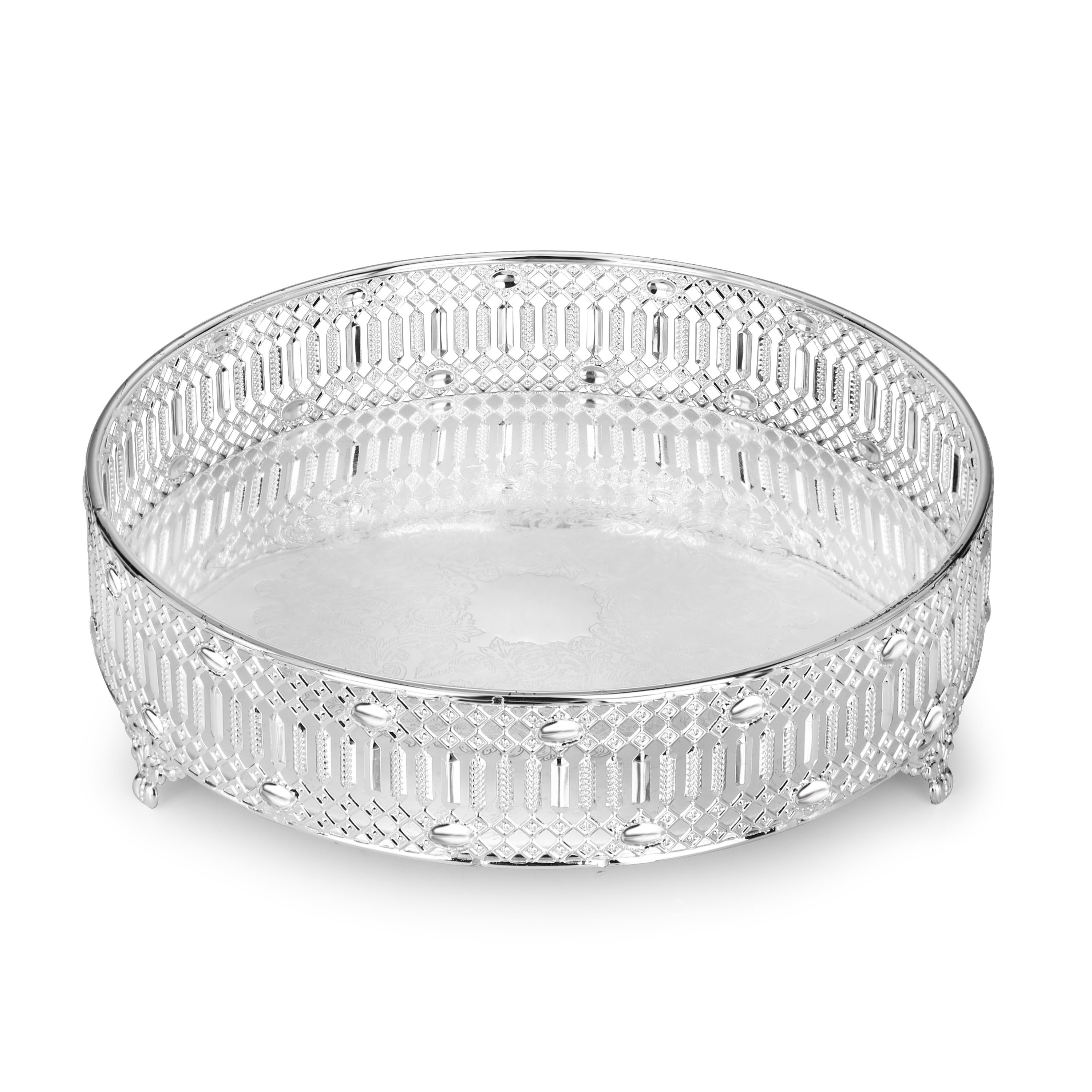 Round Tray Silver