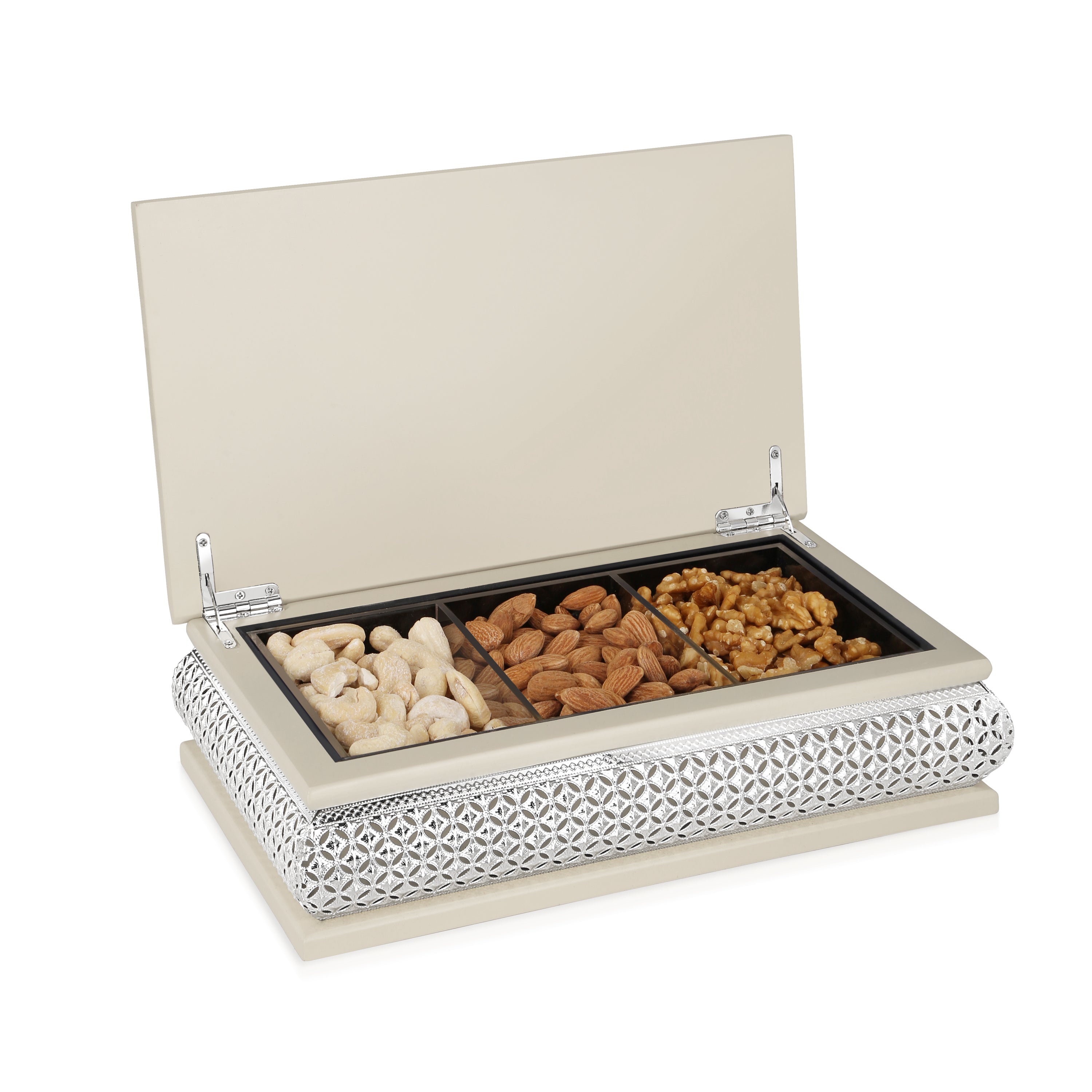 Rectangle Peacock DryFruit Box