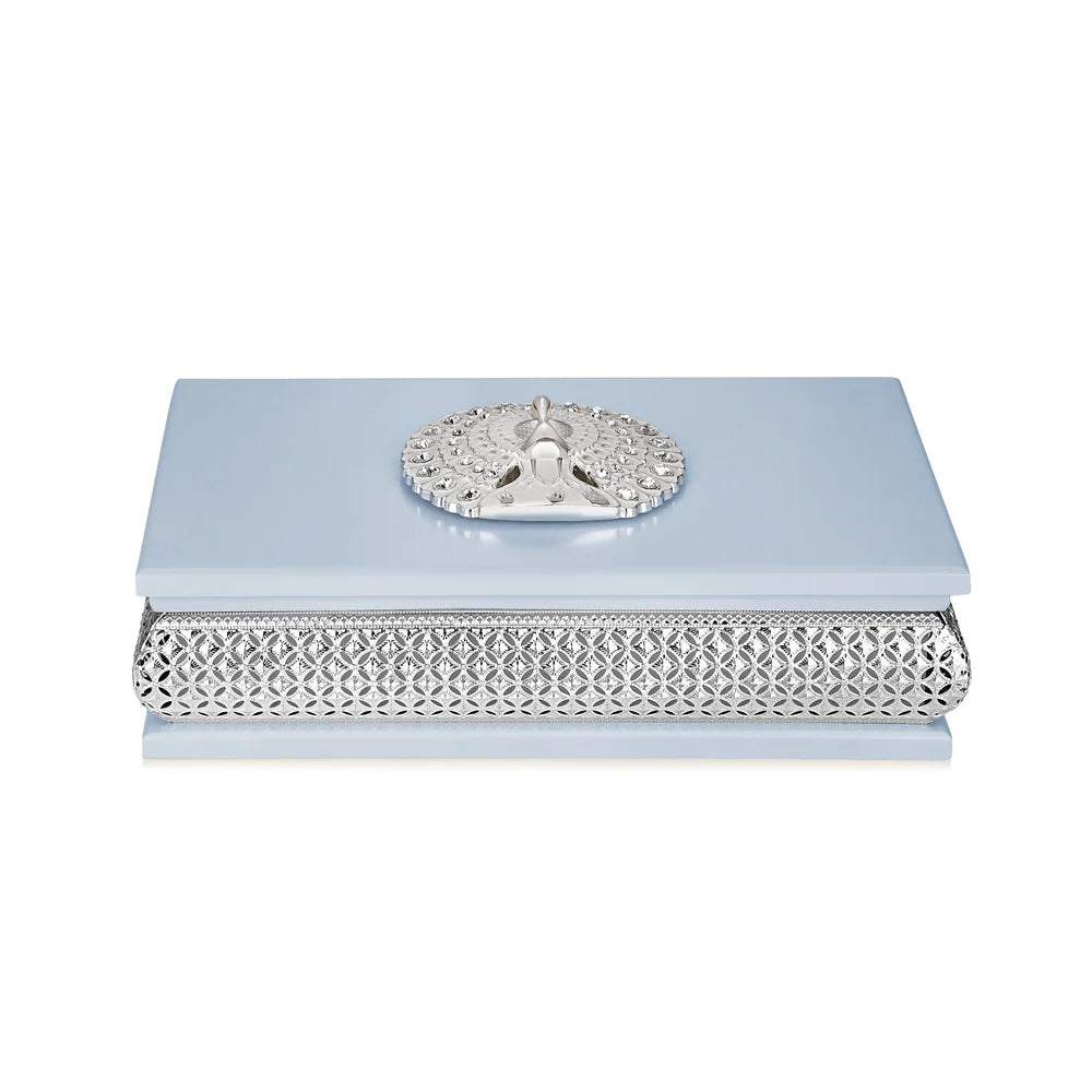 Rectangle Peacock DryFruit Box