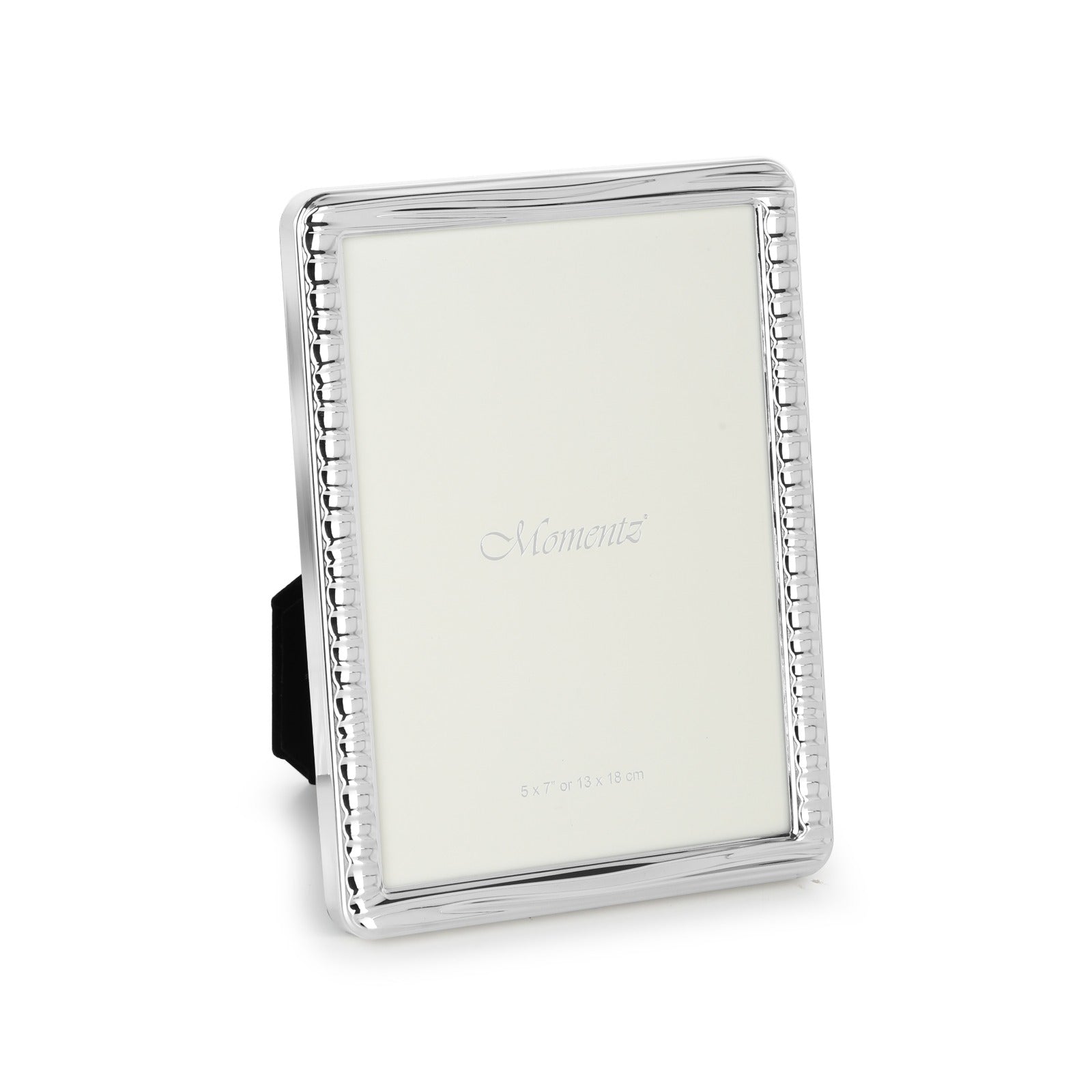 Classic Silver Beaded Photo Frame – 5x7 in (13x18 cm)