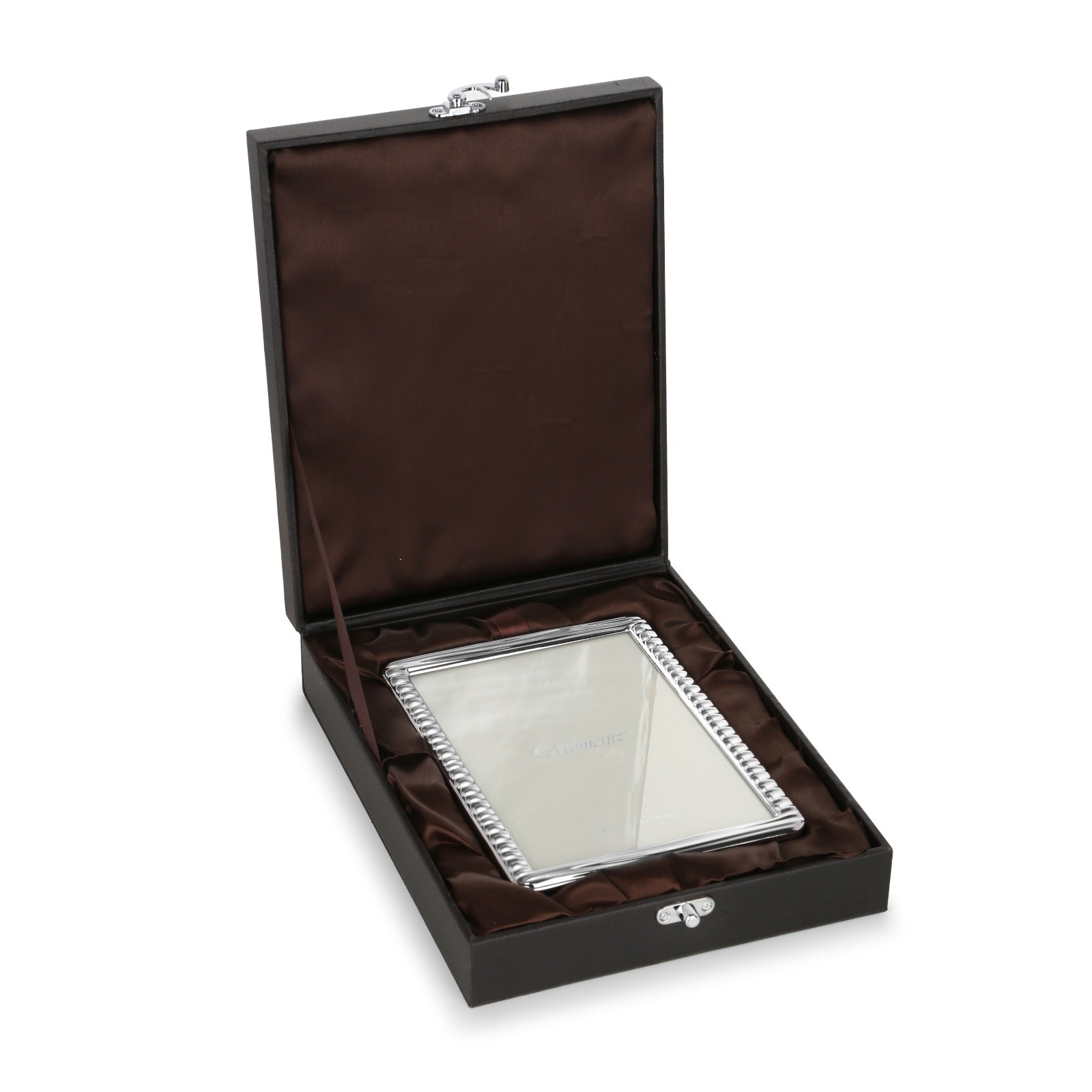 Classic Silver Beaded Photo Frame – 5x7 in (13x18 cm)