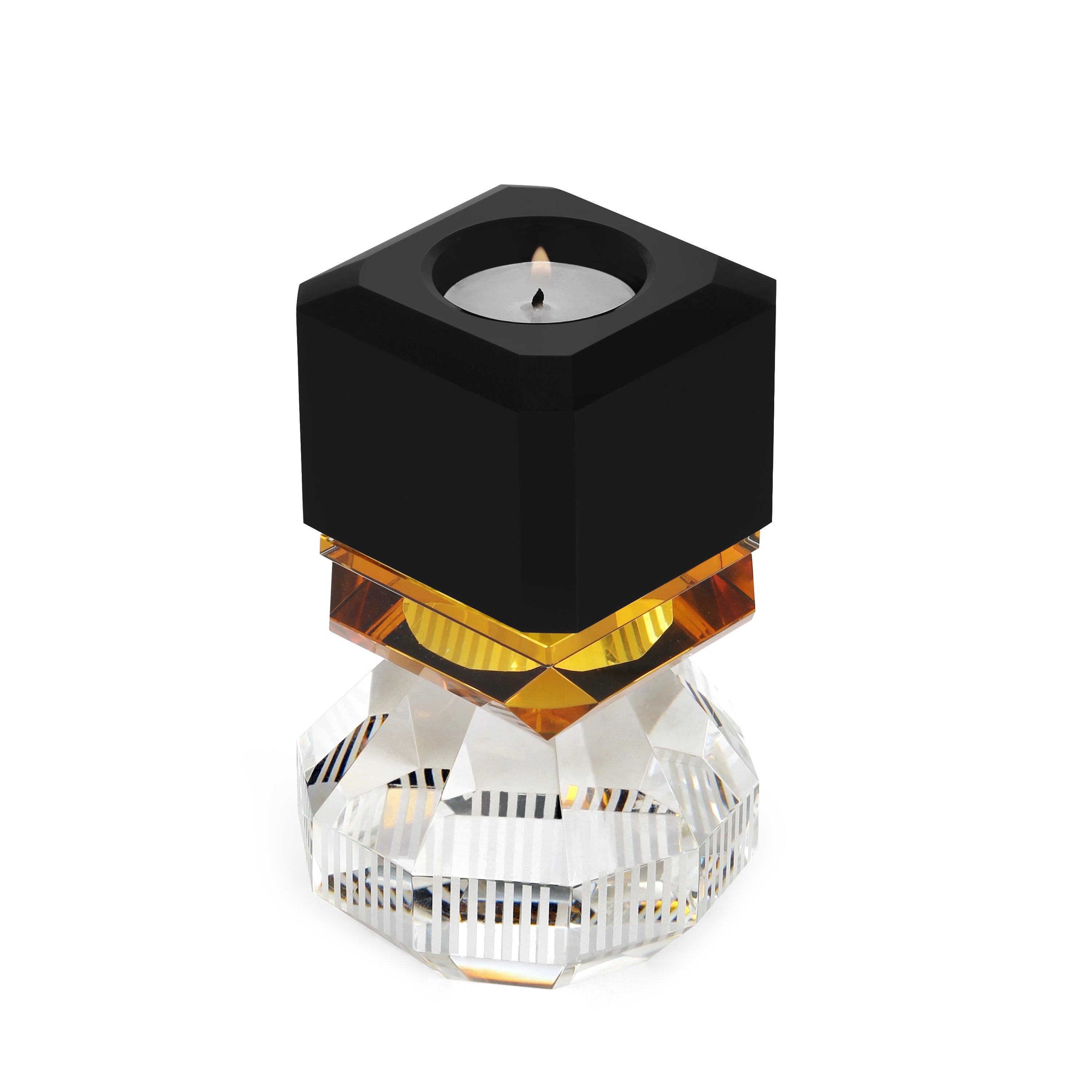 Crystal Aura Candle Holder