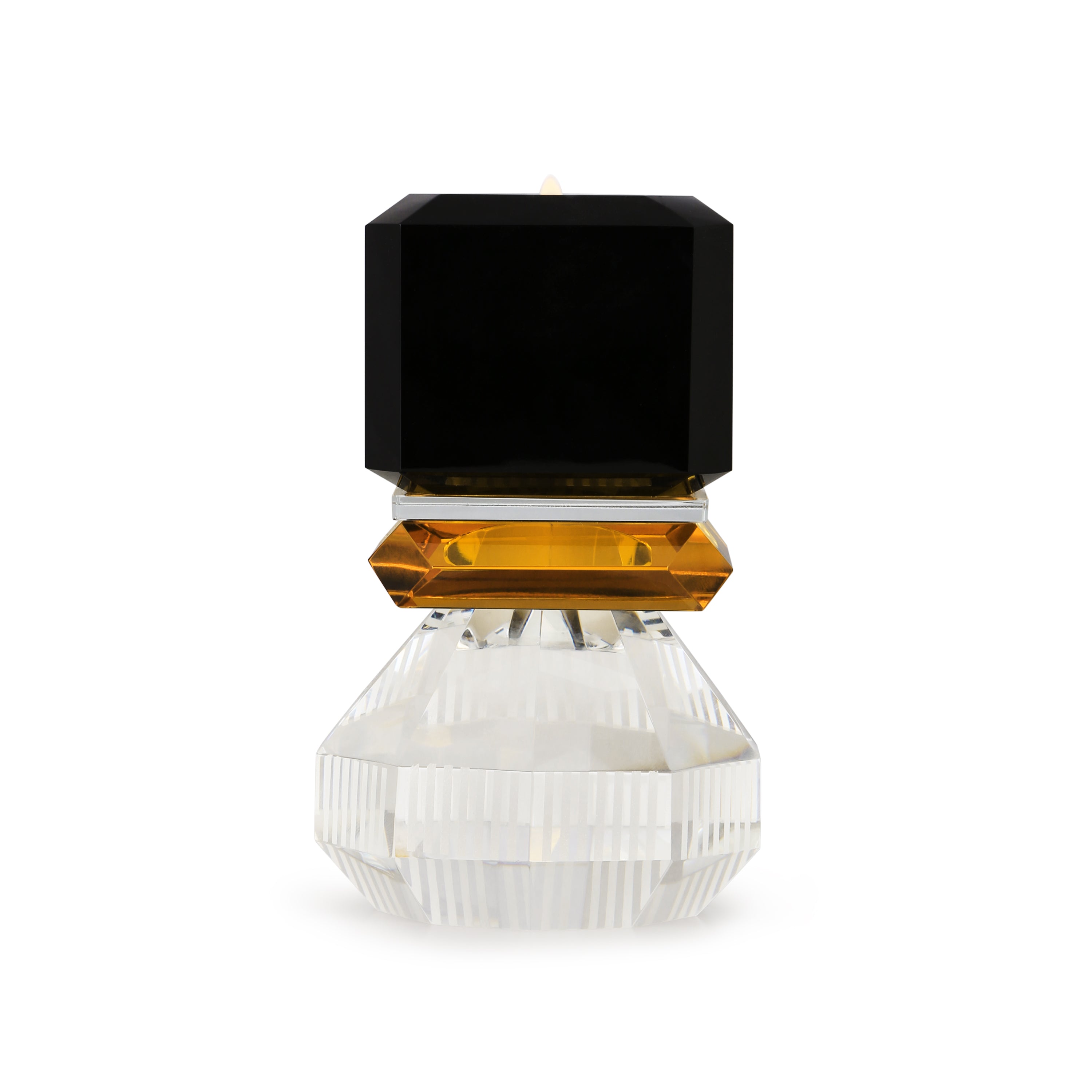 Crystal Aura Candle Holder