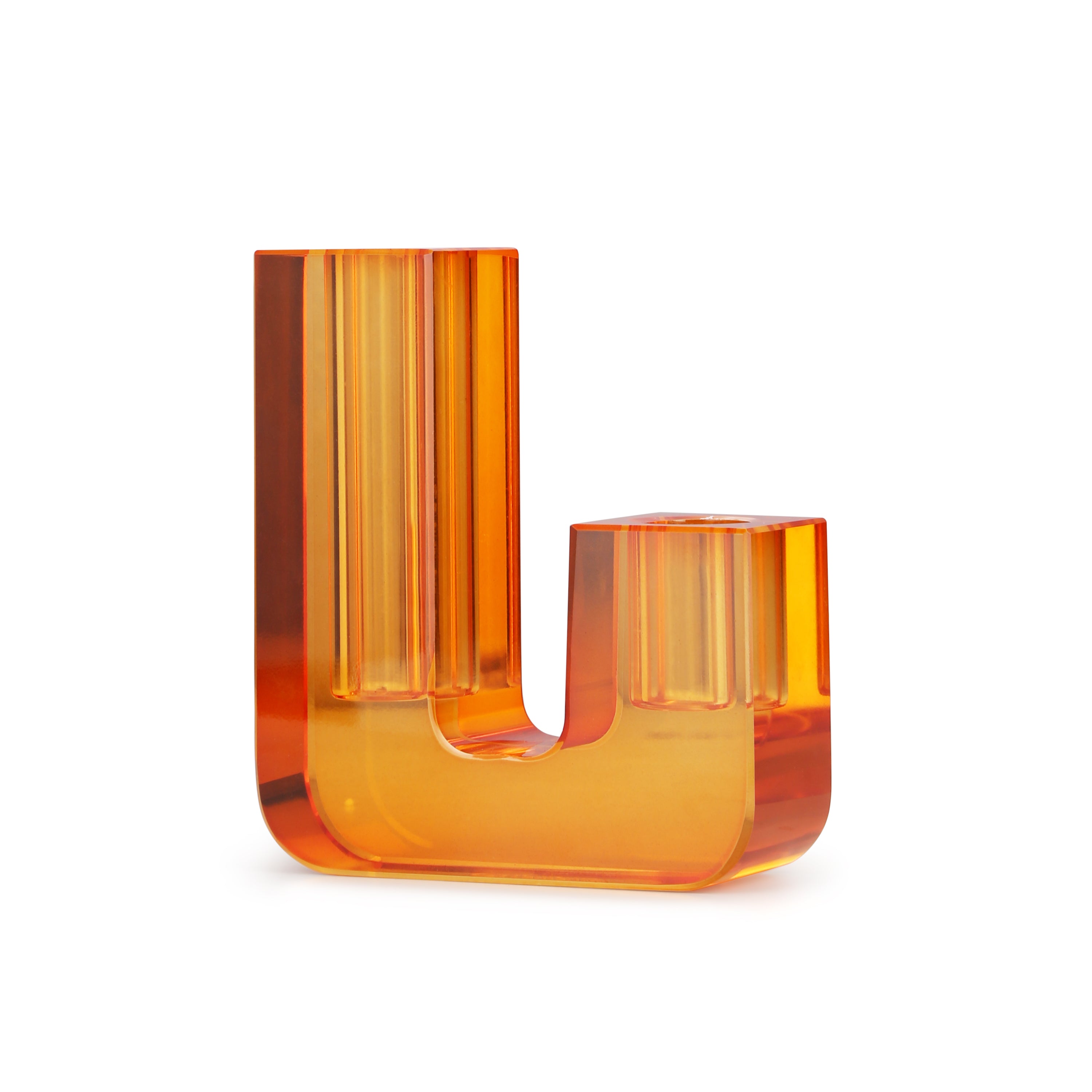 Artistic Amber Crystal Holder