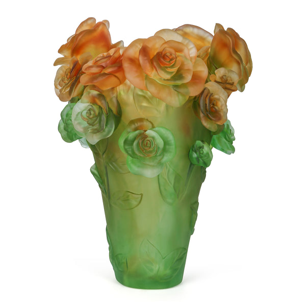 Blossom Brilliance Crystal Colored Flower Vase (H35CM)