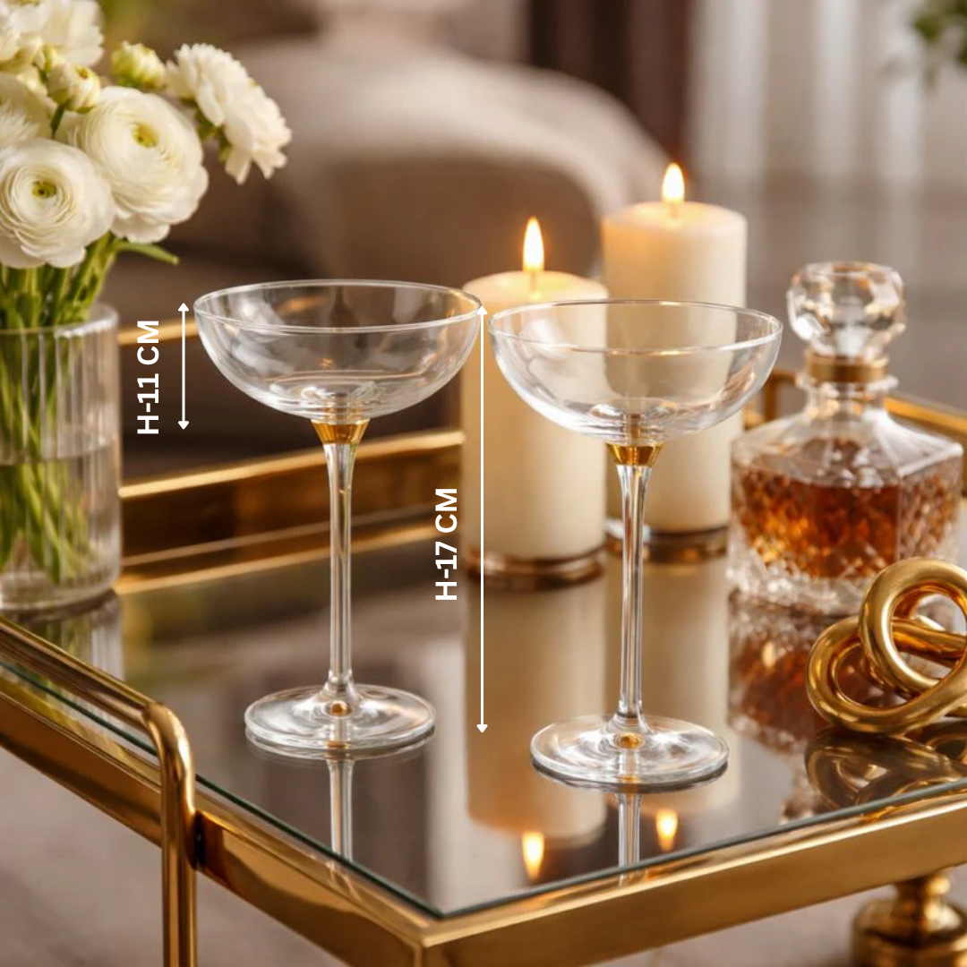Martini Glasses set of 2