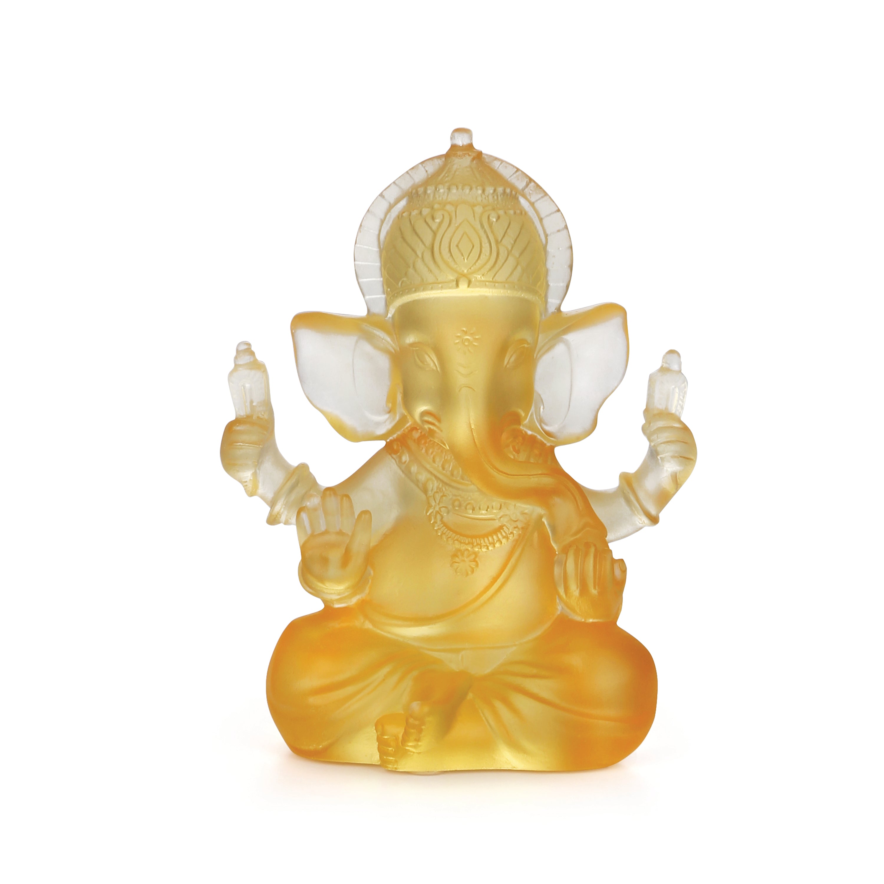 Ganesh Ji Crystal Glow Idol