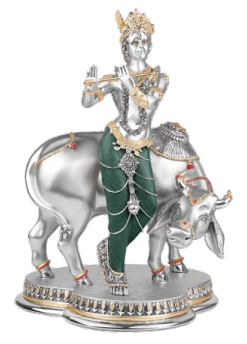 Standing Cow Krishna Green