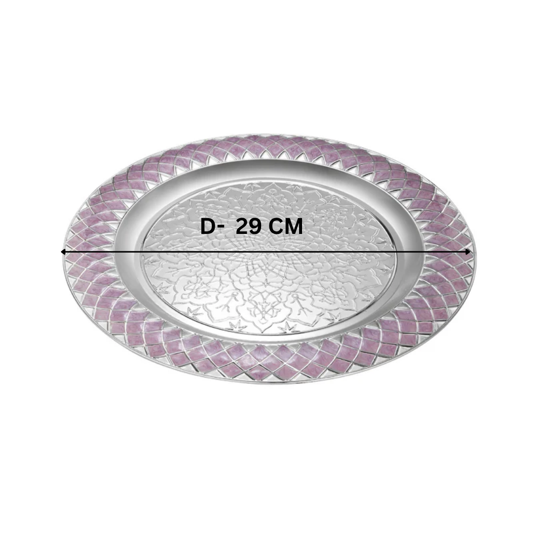 Round Tray - Lavender( D-30 cm)