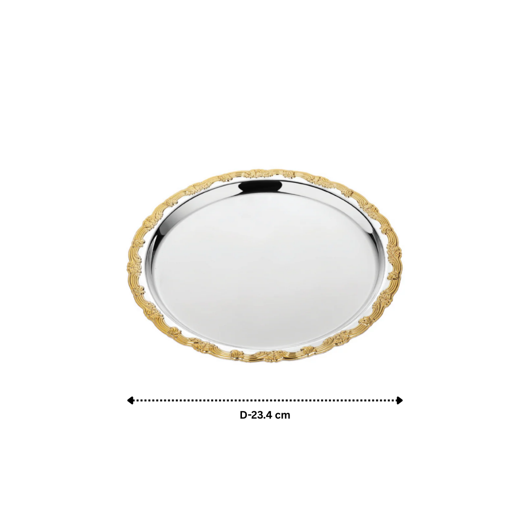 Round Tray Dual Tone