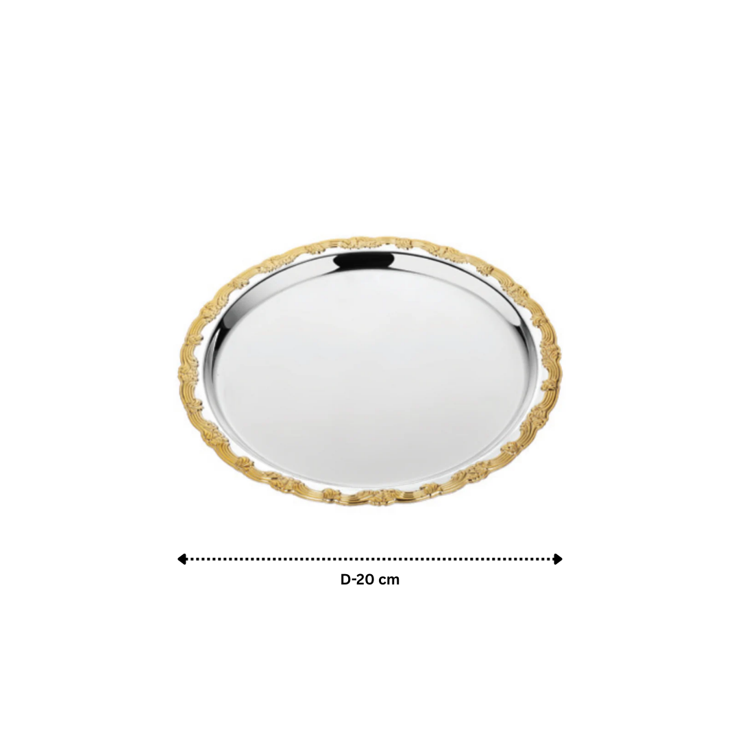 Round Tray Dual Tone
