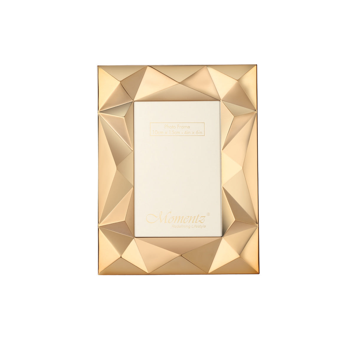 Abstract Photoframe Gold