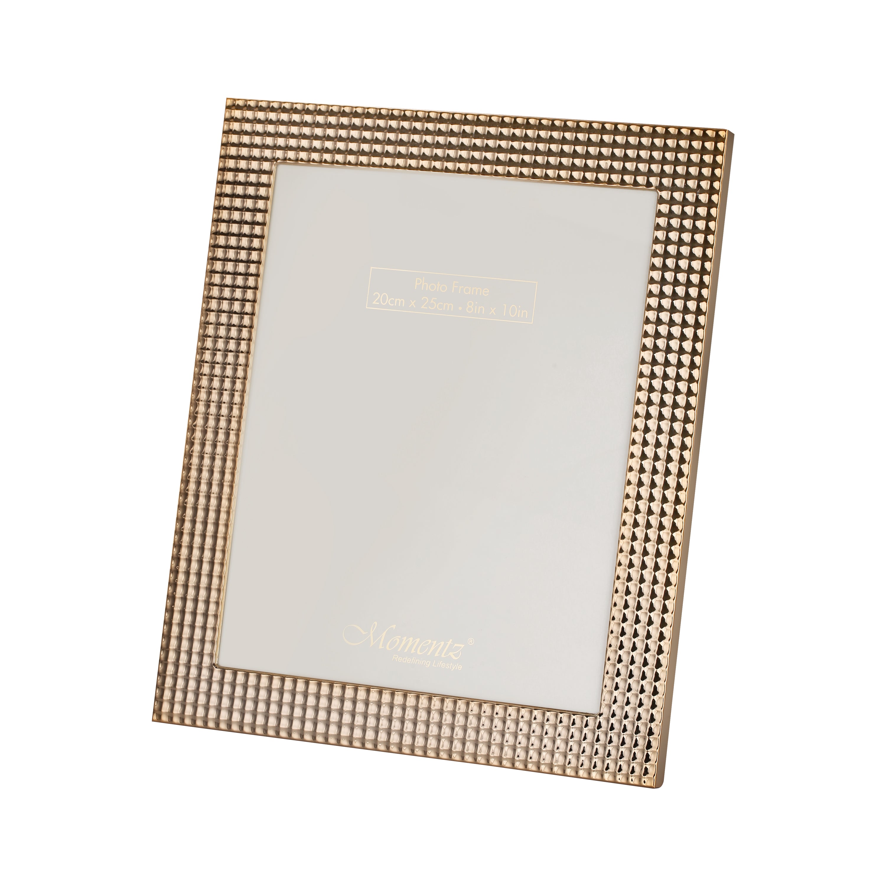 Geometric Design Photoframe Gold