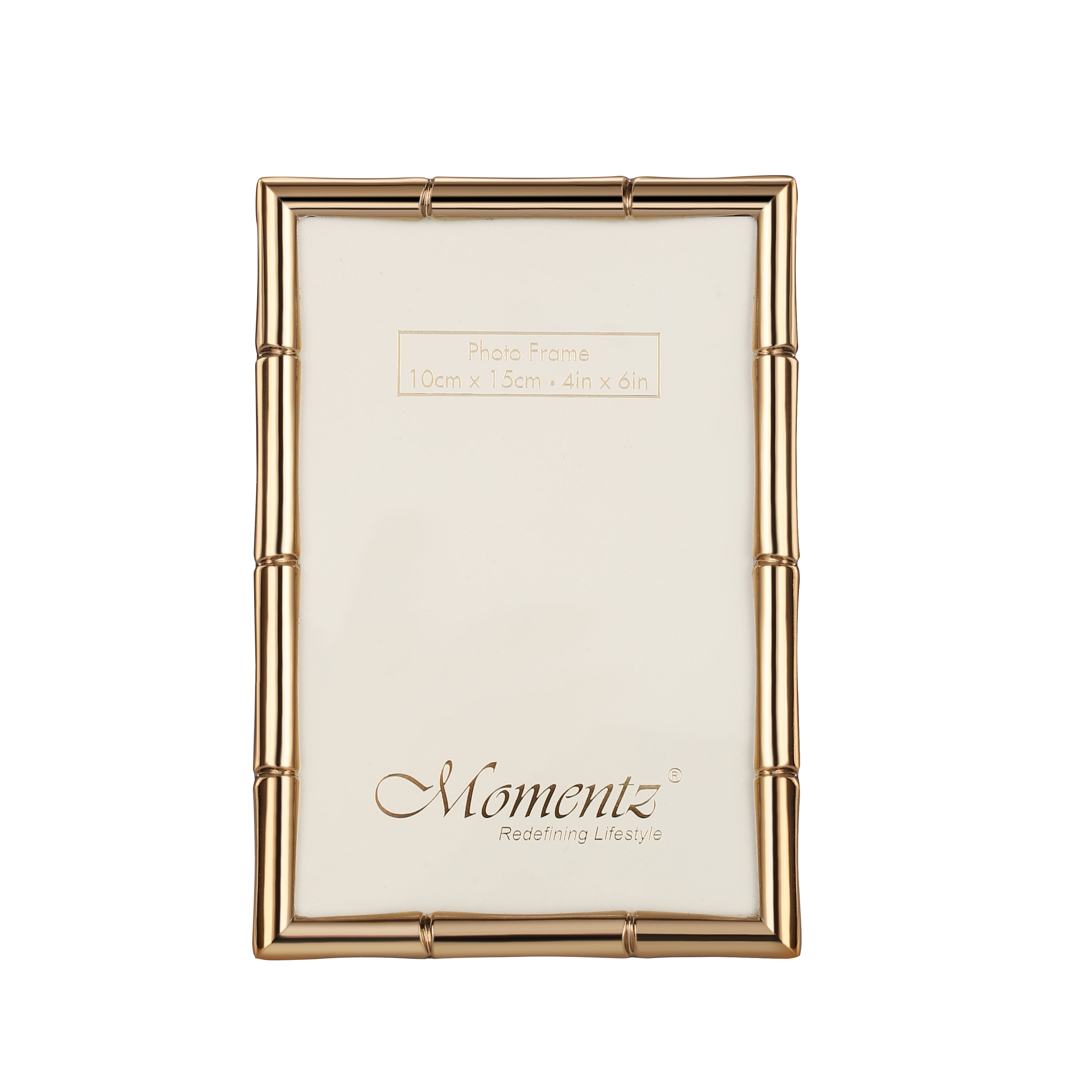 Bamboo Desgin Photoframe Gold