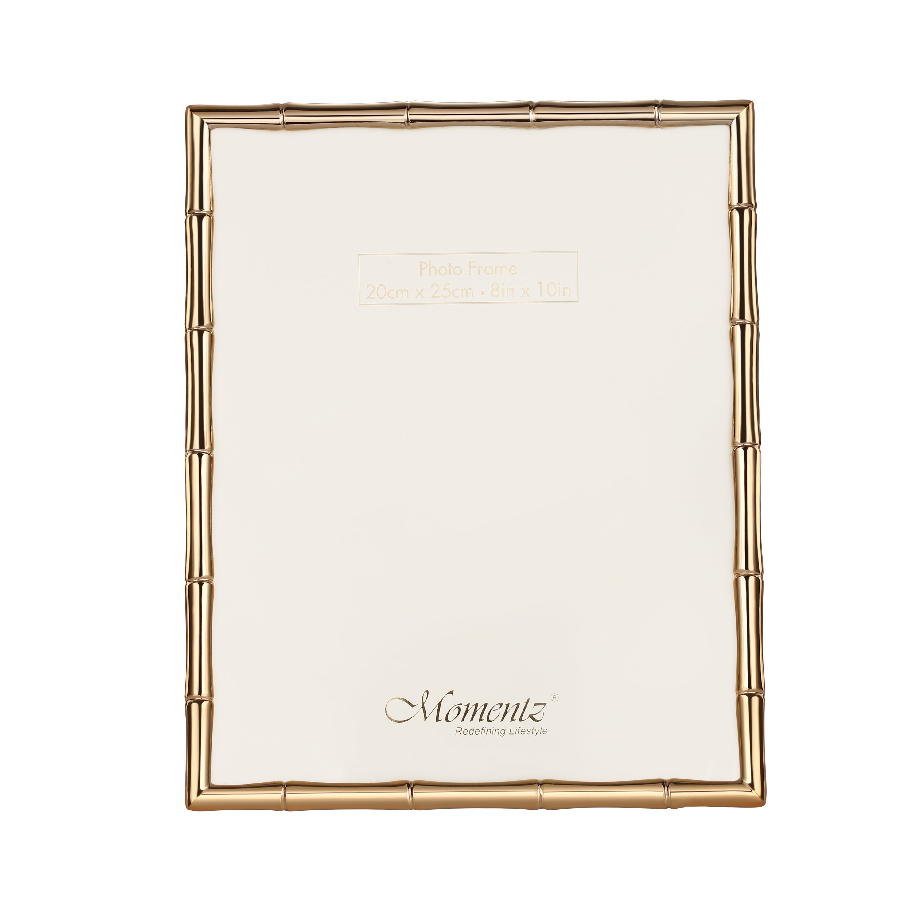 Bamboo Desgin Photoframe Gold