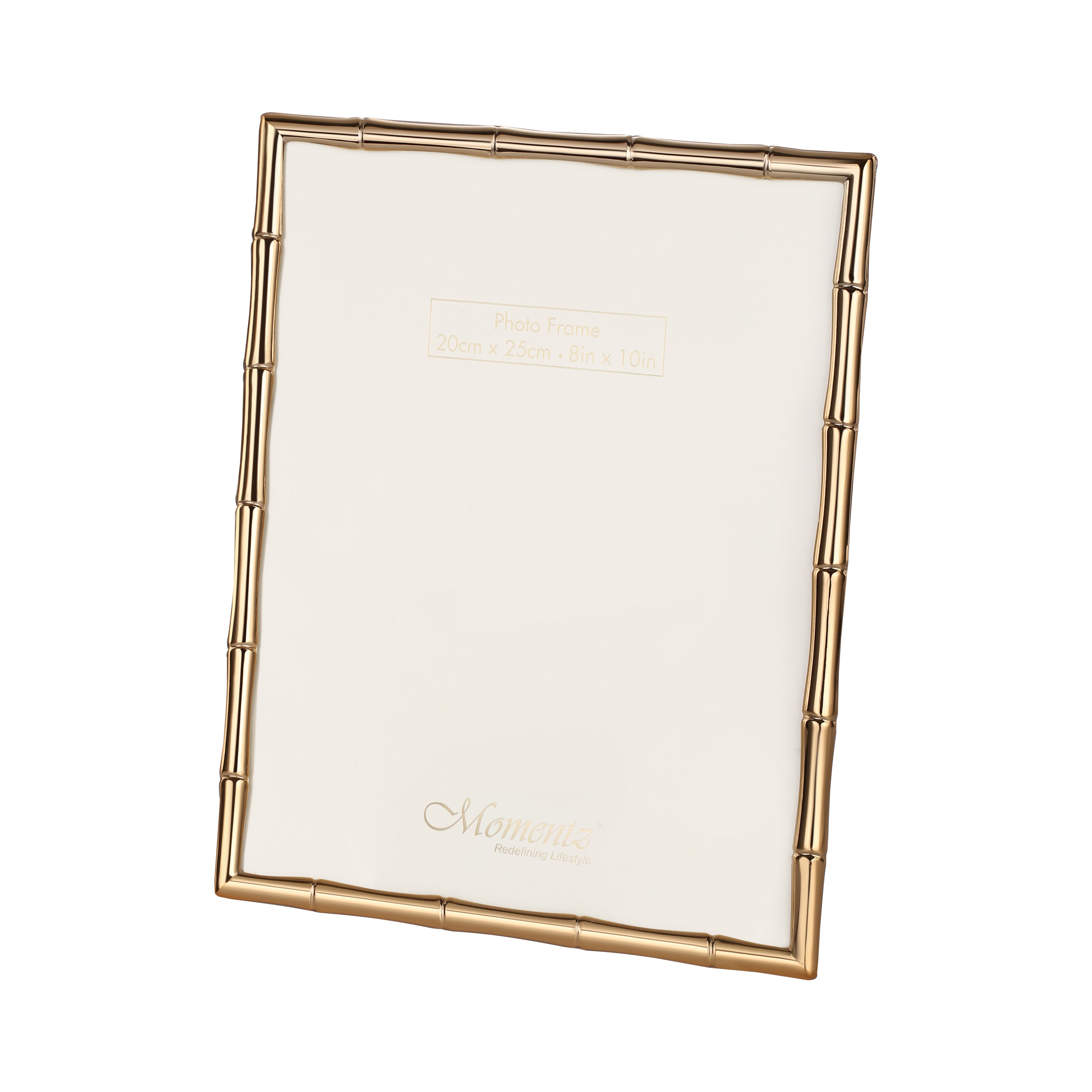 Bamboo Desgin Photoframe Gold