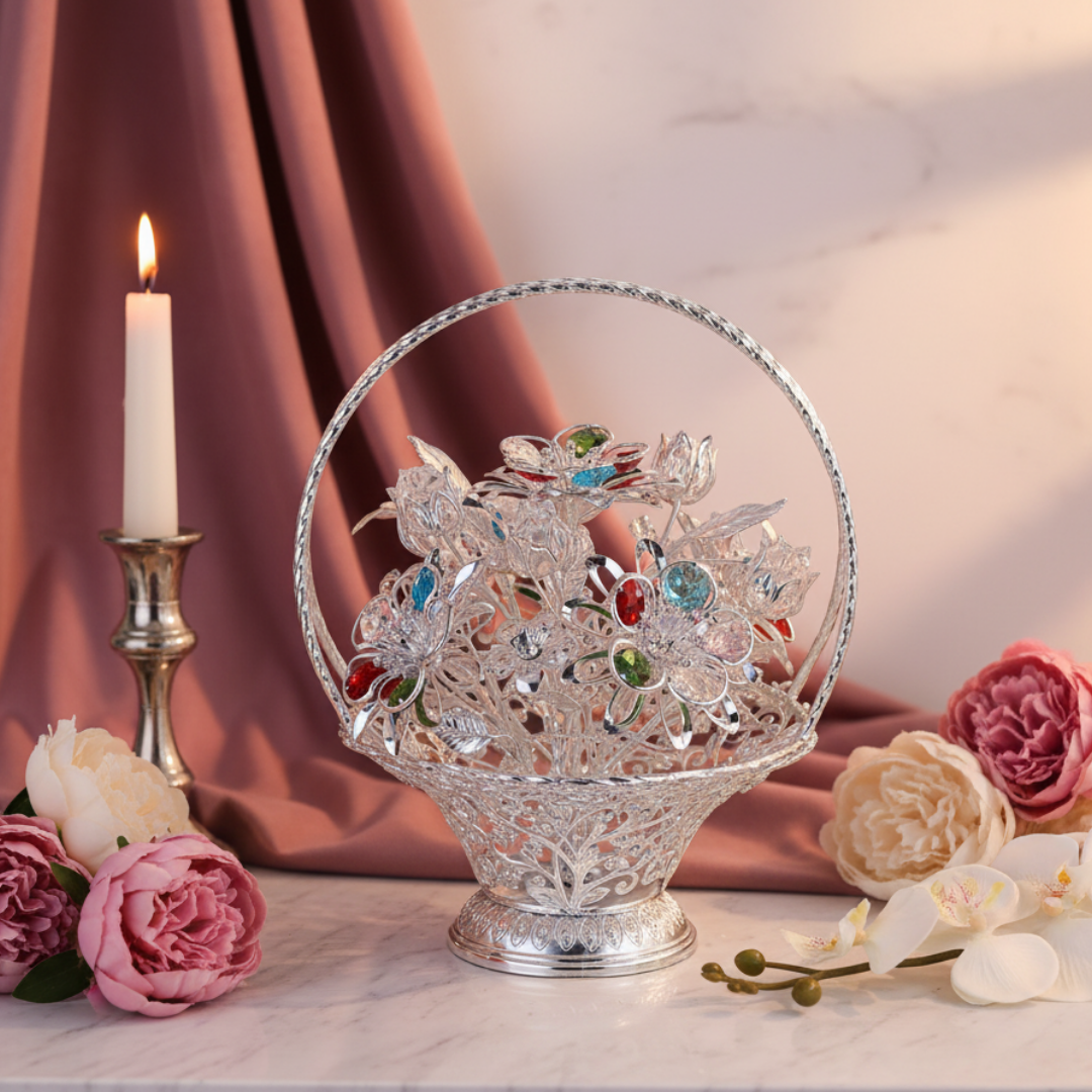 Flower Basket (H - 20 cm)