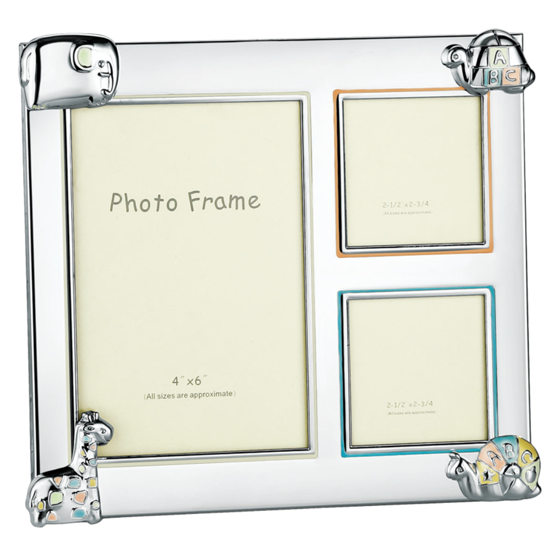 3 WINDOWS PHOTOFRAME SILVER