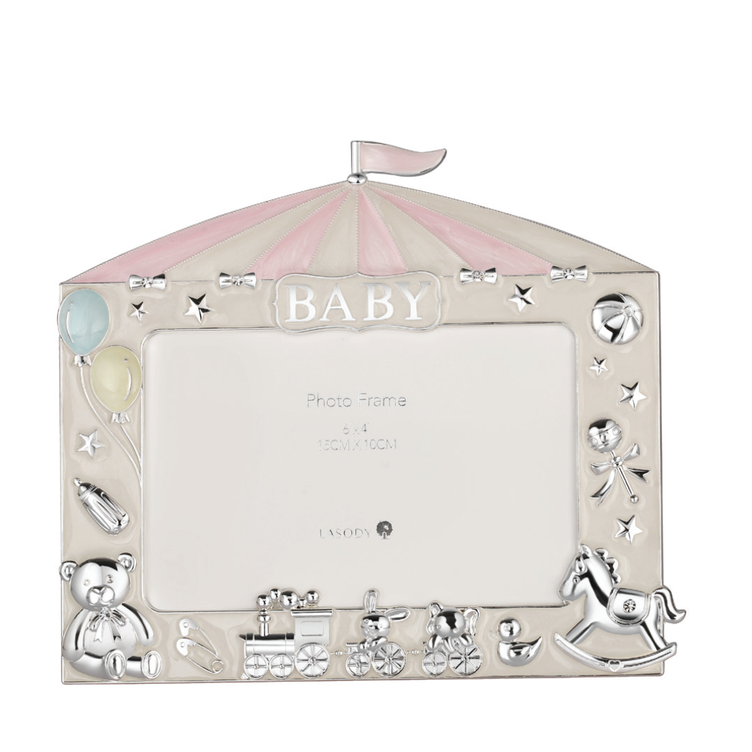 Baby House Photoframe PINK