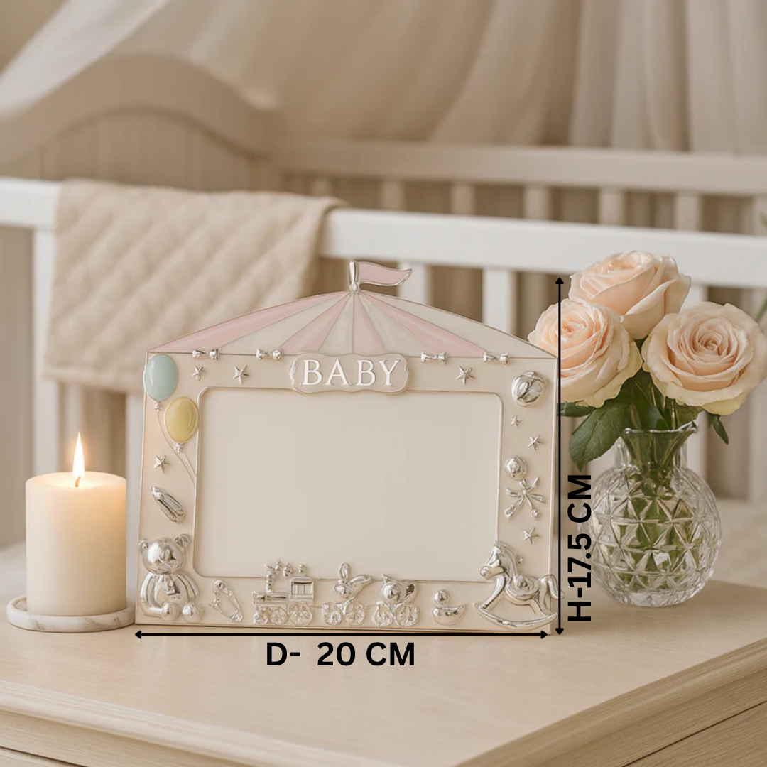 Baby House Photoframe PINK