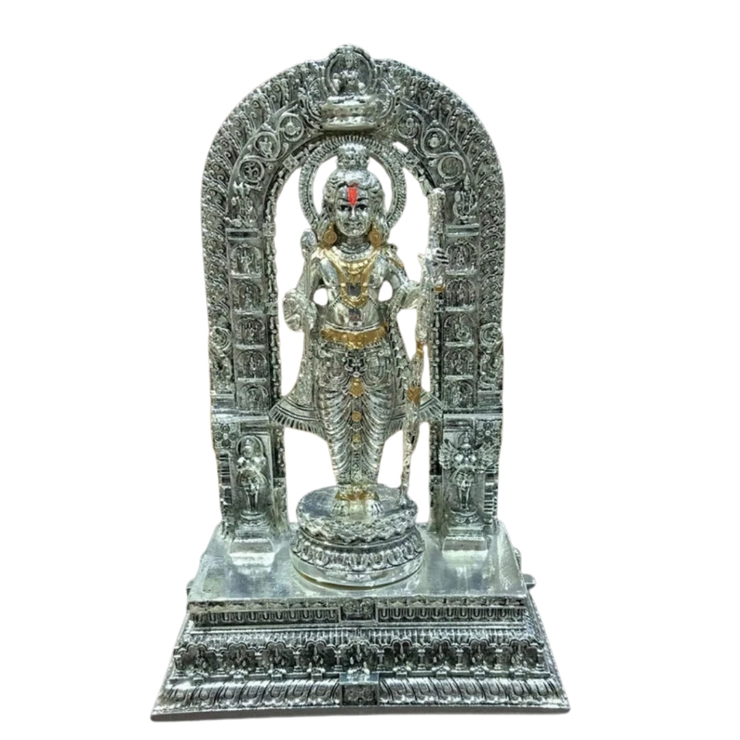 Ramlala Silver 7 Inch