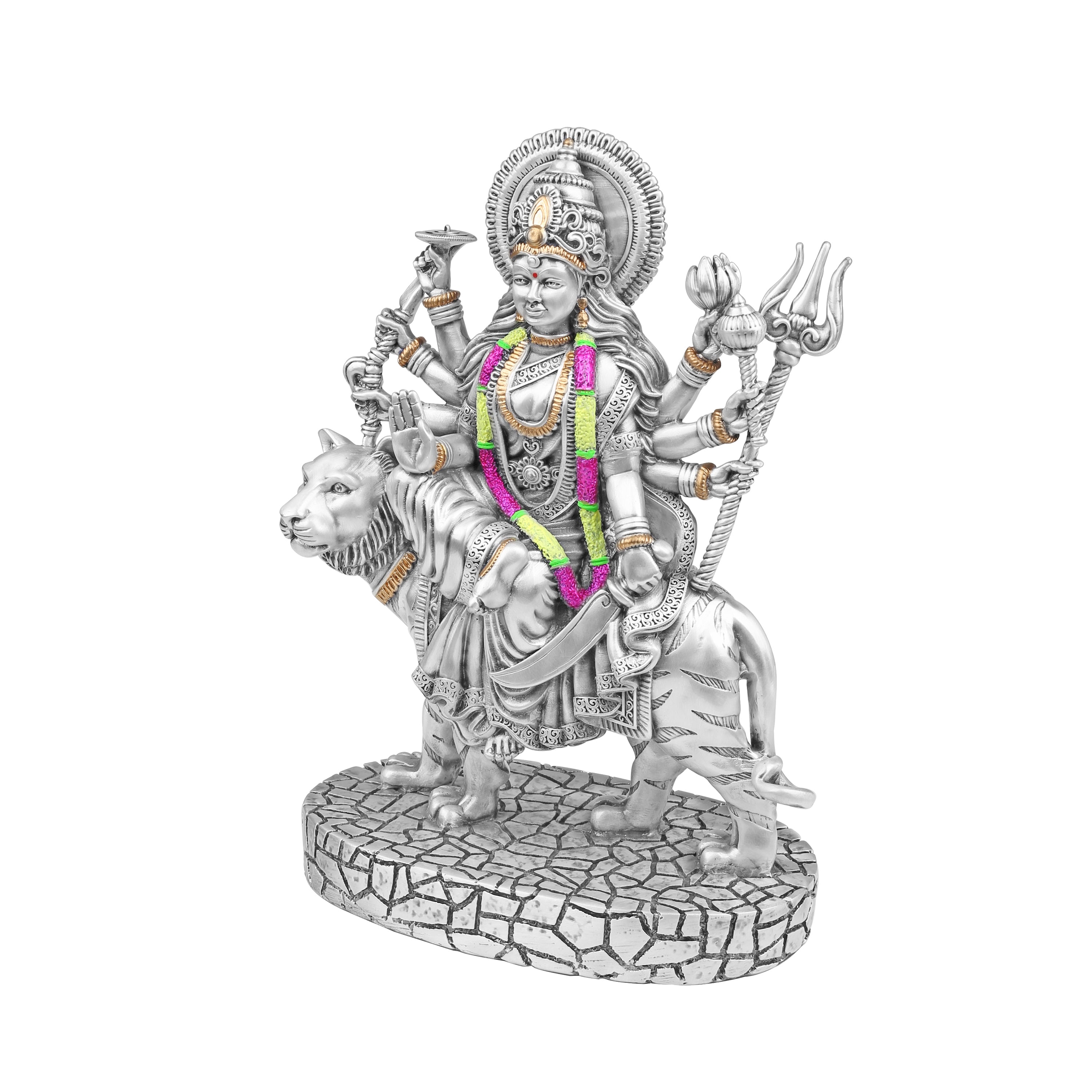 Goddess Durga Idol on Lion